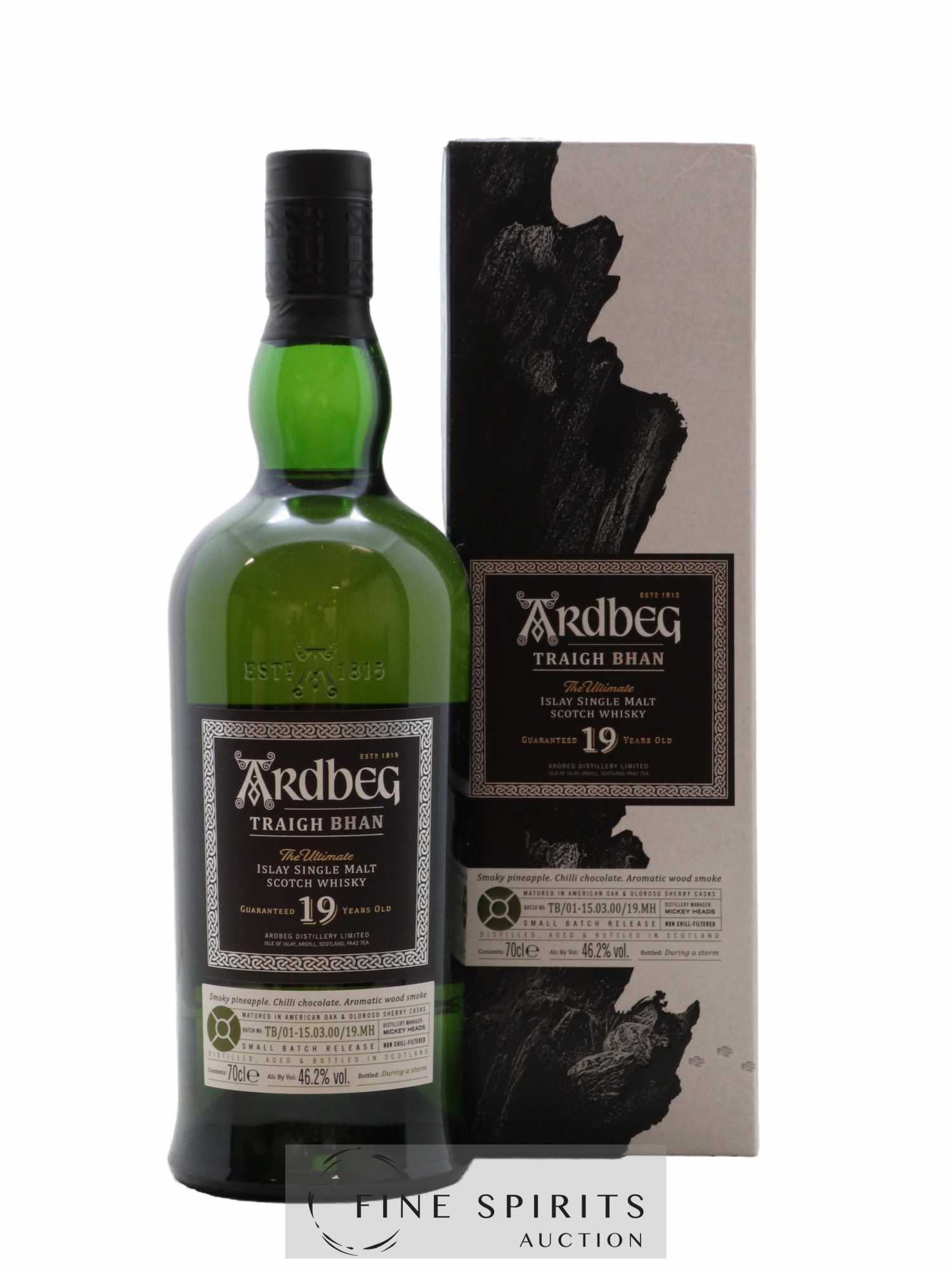 Ardbeg 19 years Of. Traigh Bhan TB-01-15.03.00-19.MH The Ultimate
