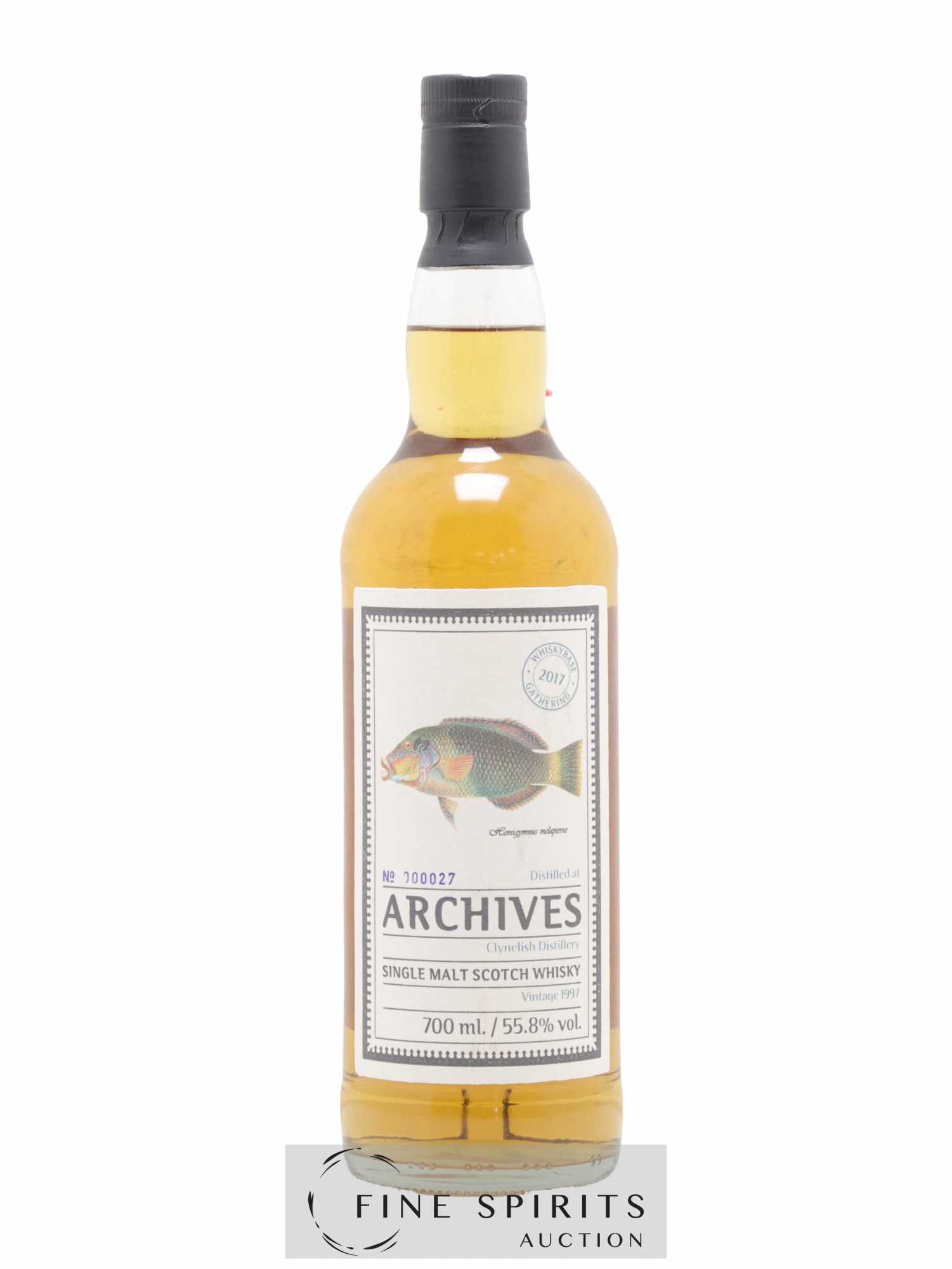 Clynelish 20 years 1997 Archives The Fishes of Samoa Cask n°12355 - One of 80 - bottled 2017