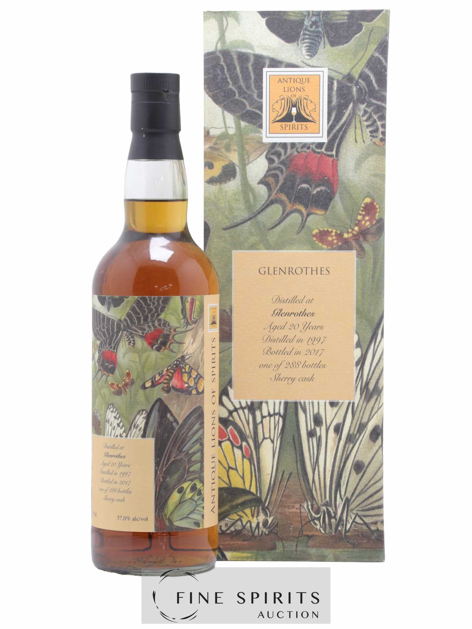 Glenrothes 20 years 1997 Antique Lions of Spirits One of 288 - bottled 2017
