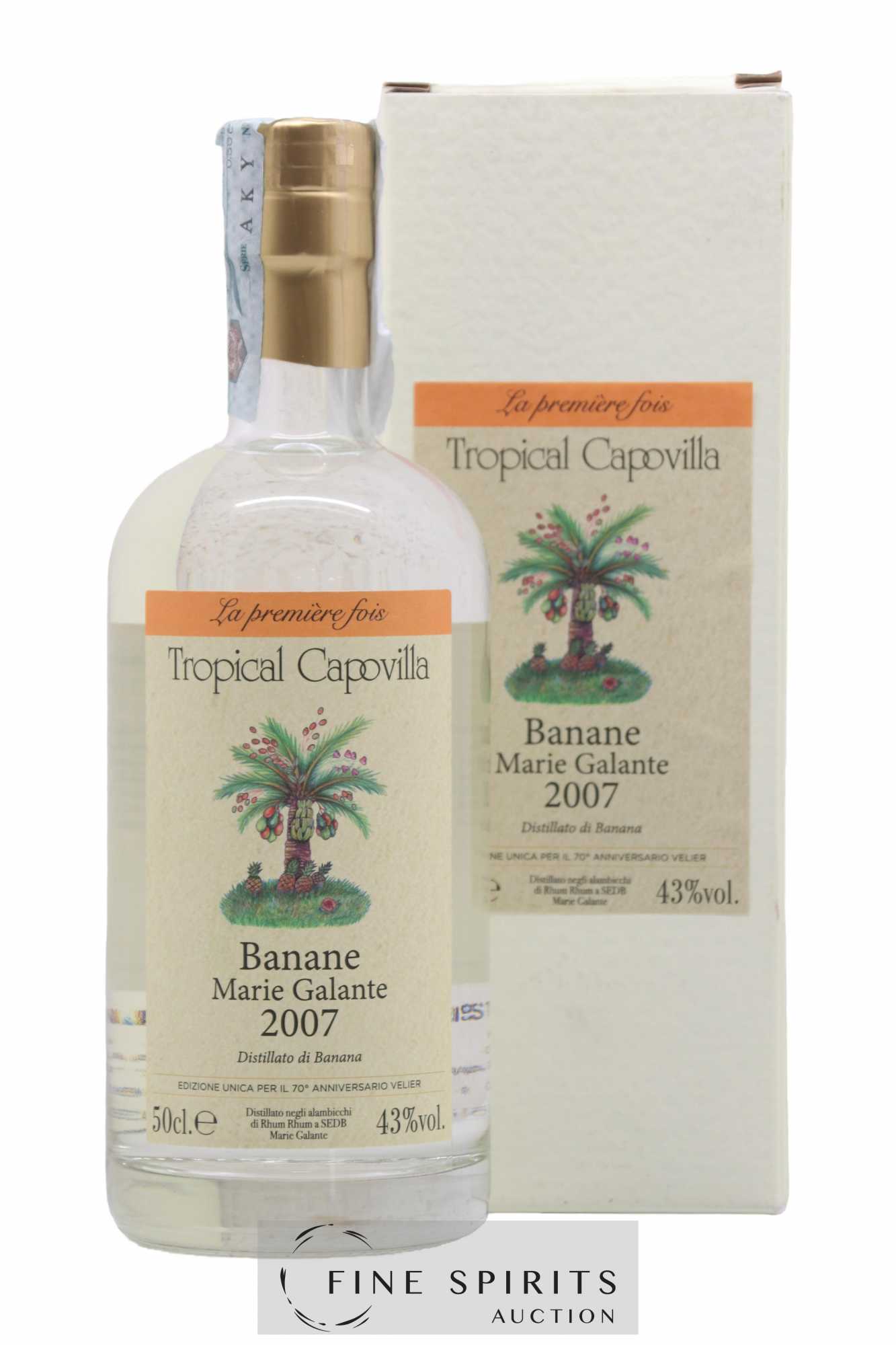 Banane - Tropical Capovilla 2007 Of. La Première Fois One of 180 Velier 70th Anniversary (50cl.)