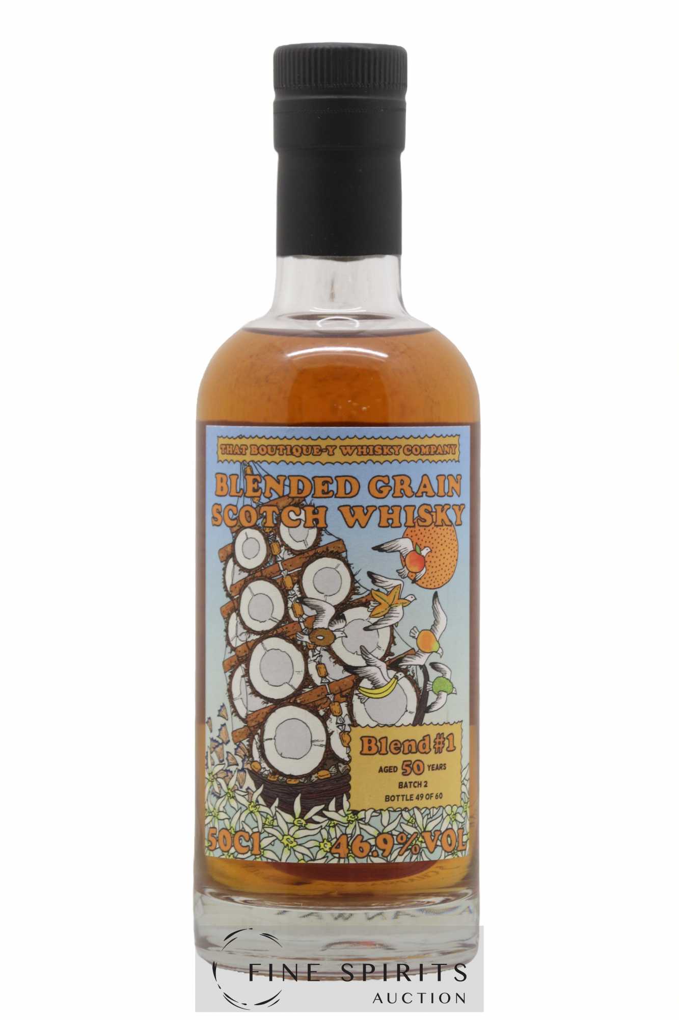 That Boutique-y Whisky Company 50 years Of. Blend n°1 Batch 2 - One of 60 (50cl.)