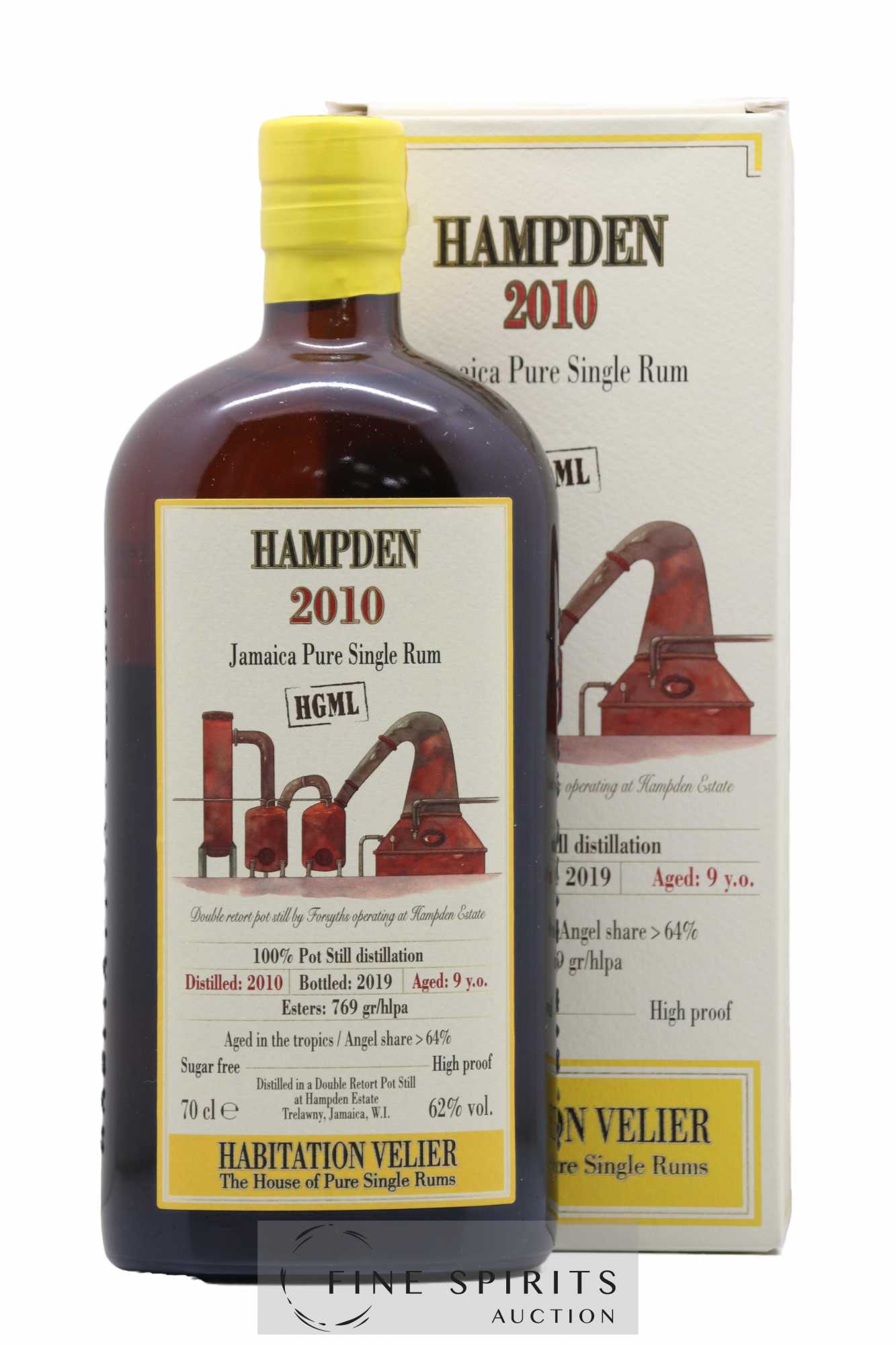 Hampden 9 years 2010 Velier HGML bottled 2019 Habitation Velier