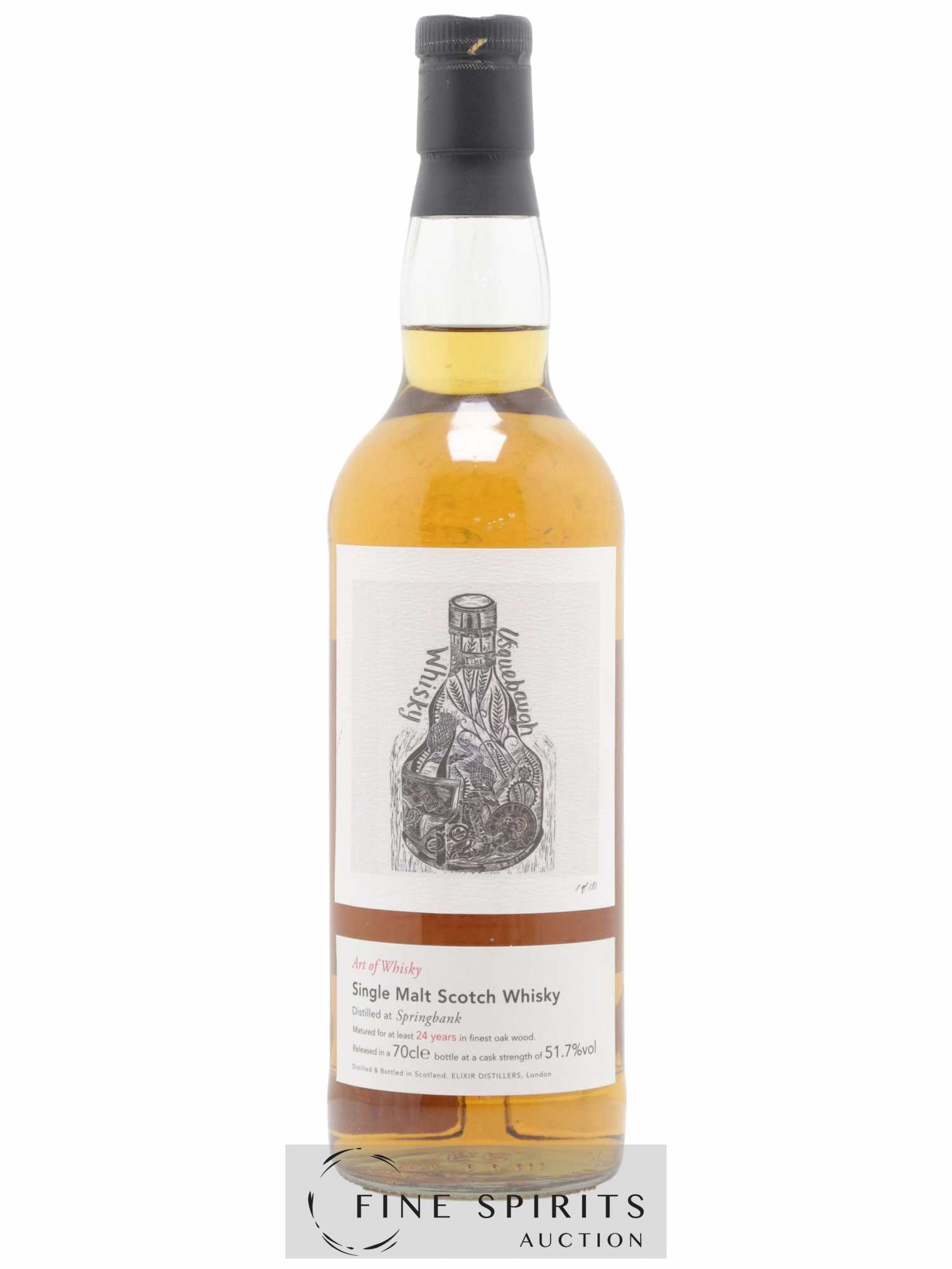 Usquebaugh 24 years Elixir Distillers Art of Whisky One of 191