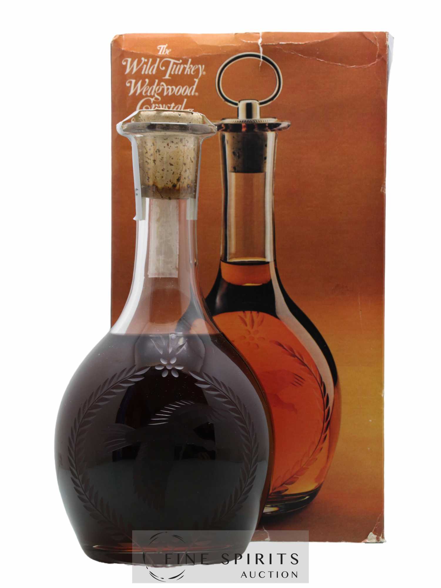 Wild Turkey Of. Wedgwood Crystal Decanter