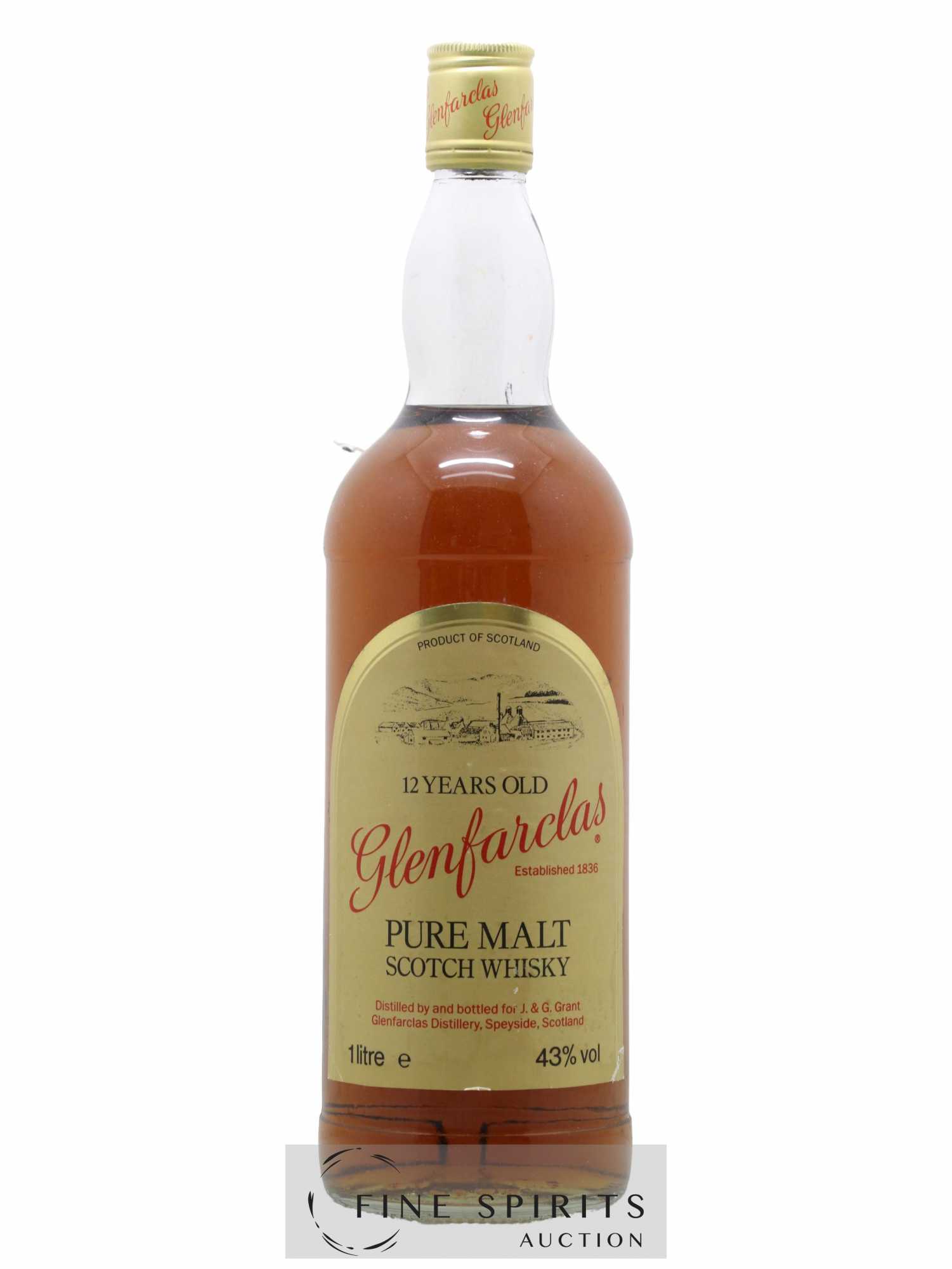 Glenfarclas 12 years Of. Pure Malt (1L.)