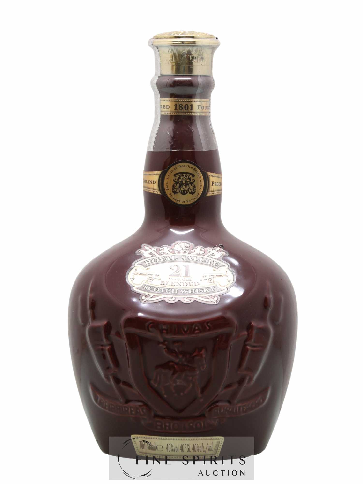 Buy Chivas 21 years Of. The Ruby Flagon Royal Salute (lot: 506)