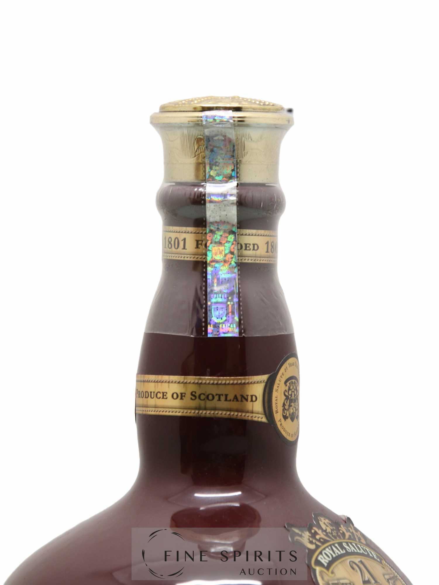 Buy Chivas 21 years Of. The Ruby Flagon Royal Salute (lot: 506)