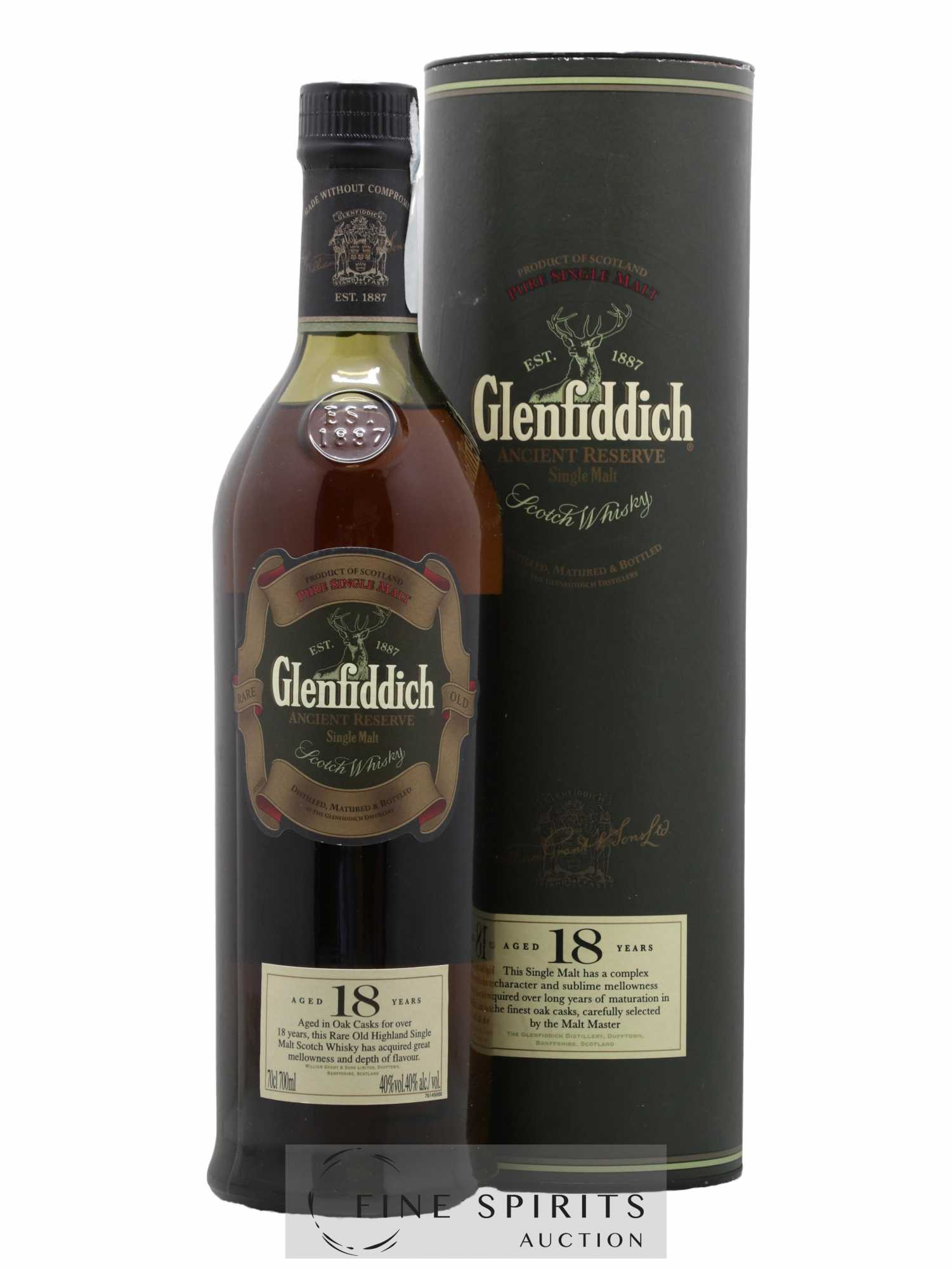 Glenfiddich 18 years Of. Ancient Reserve