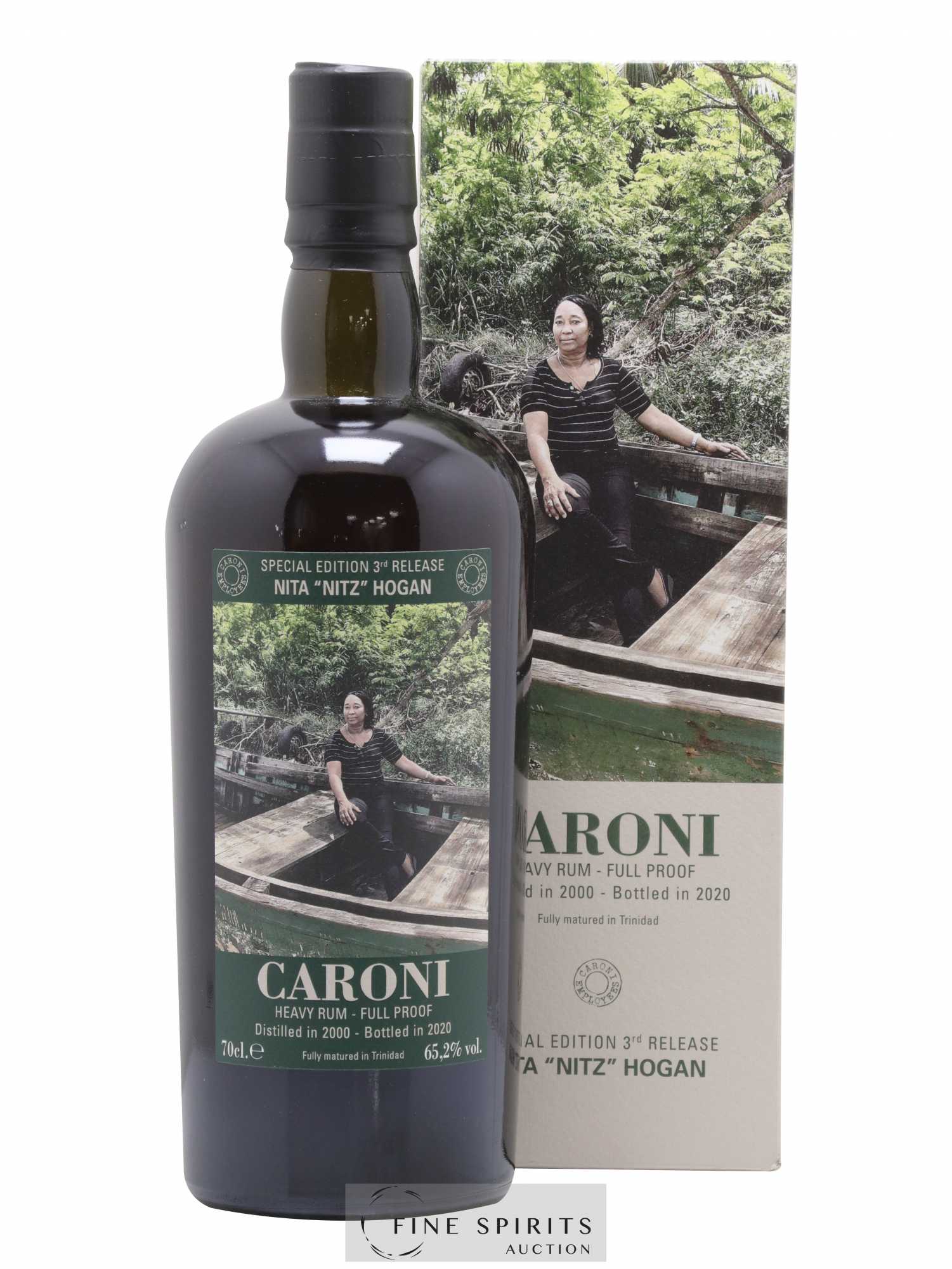 Caroni 2000 Velier Special Edition Nita -Nitz- Hogan 3rd Release - One of 1247 - bottled 2020 Full Proof