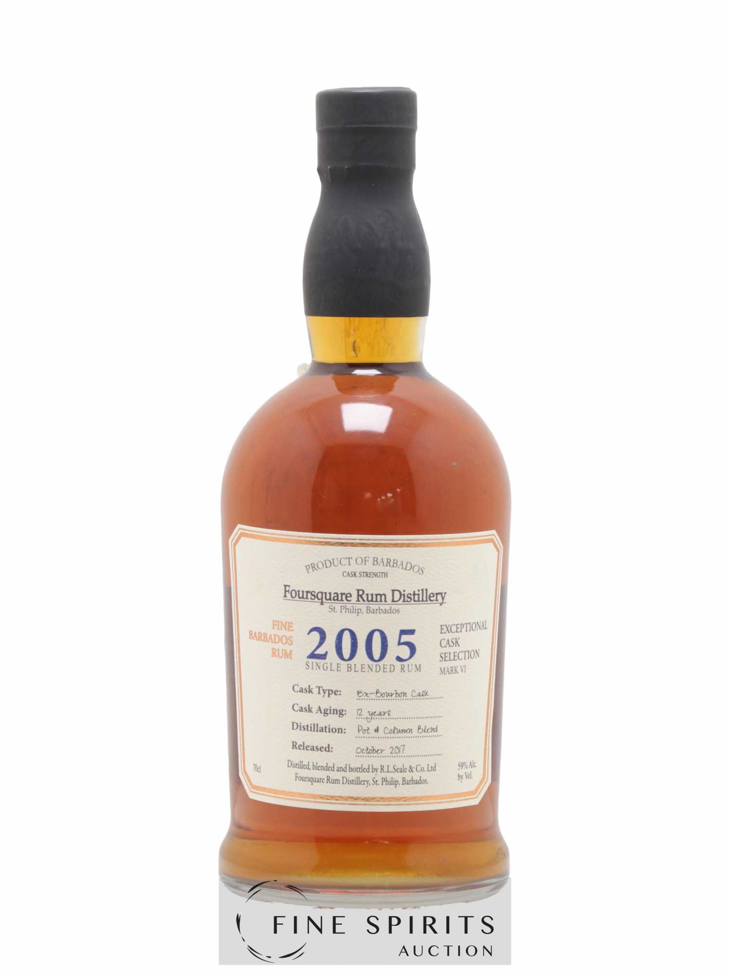 Foursquare 12 years 2005 Of. Mark VI - bottled 2017 Exceptional Cask Selection