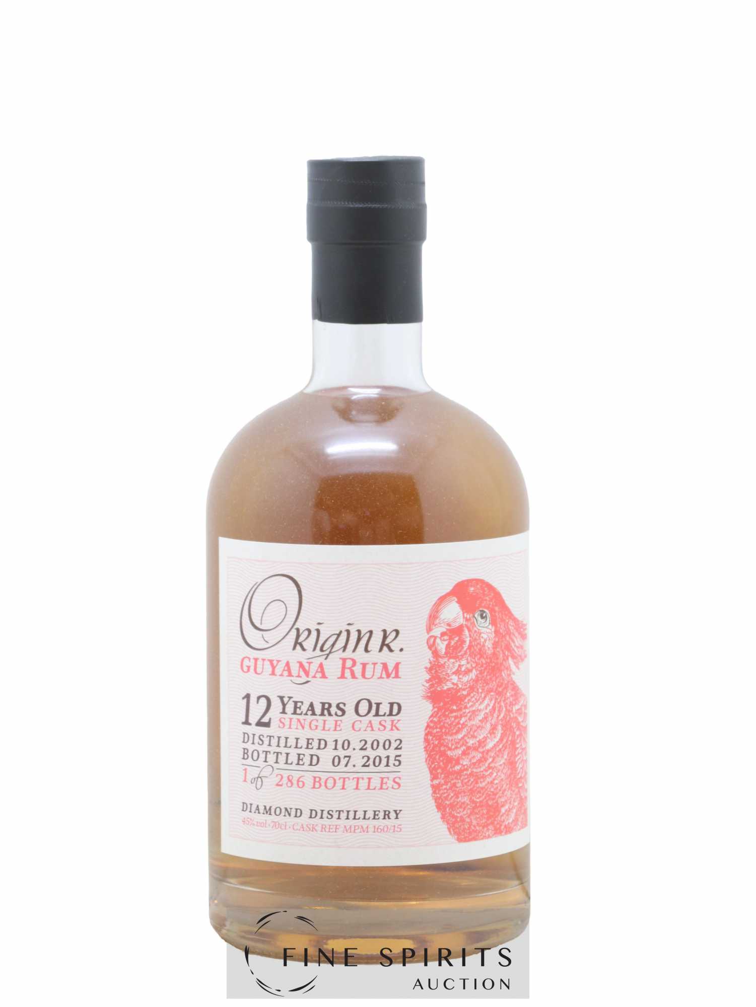 Diamond 12 years 2002 OriginR. Cask Ref MPM 160-15 - One of 286 - bottled 2015