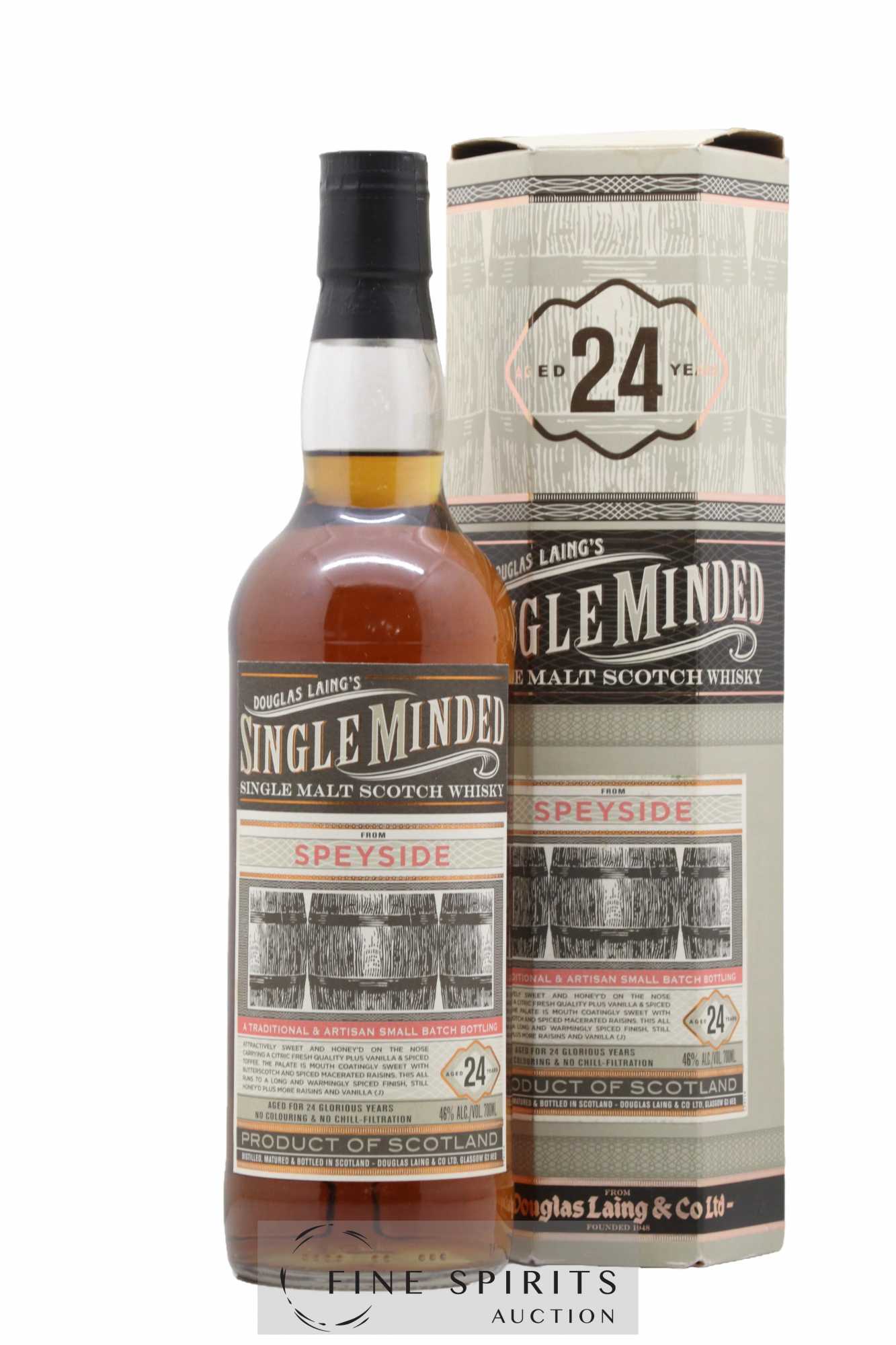 Speyside 24 years Douglas Laing Single Minded