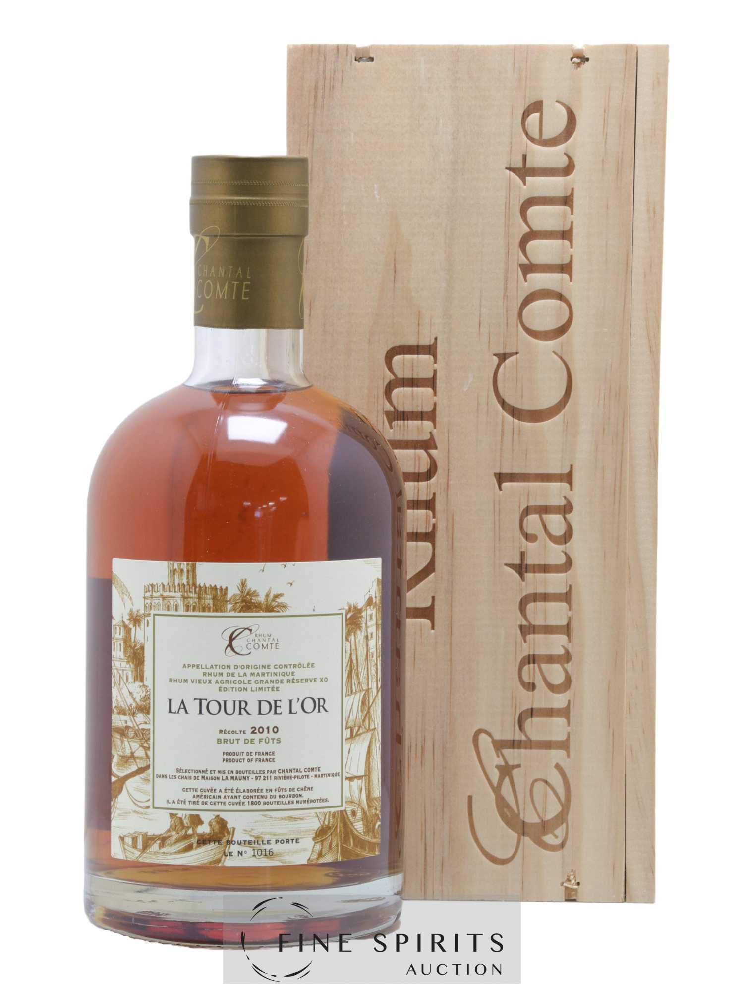 La Tour de l'Or 2010 Chantal Comte Brut de Fûts - One of 800 Édition limitée