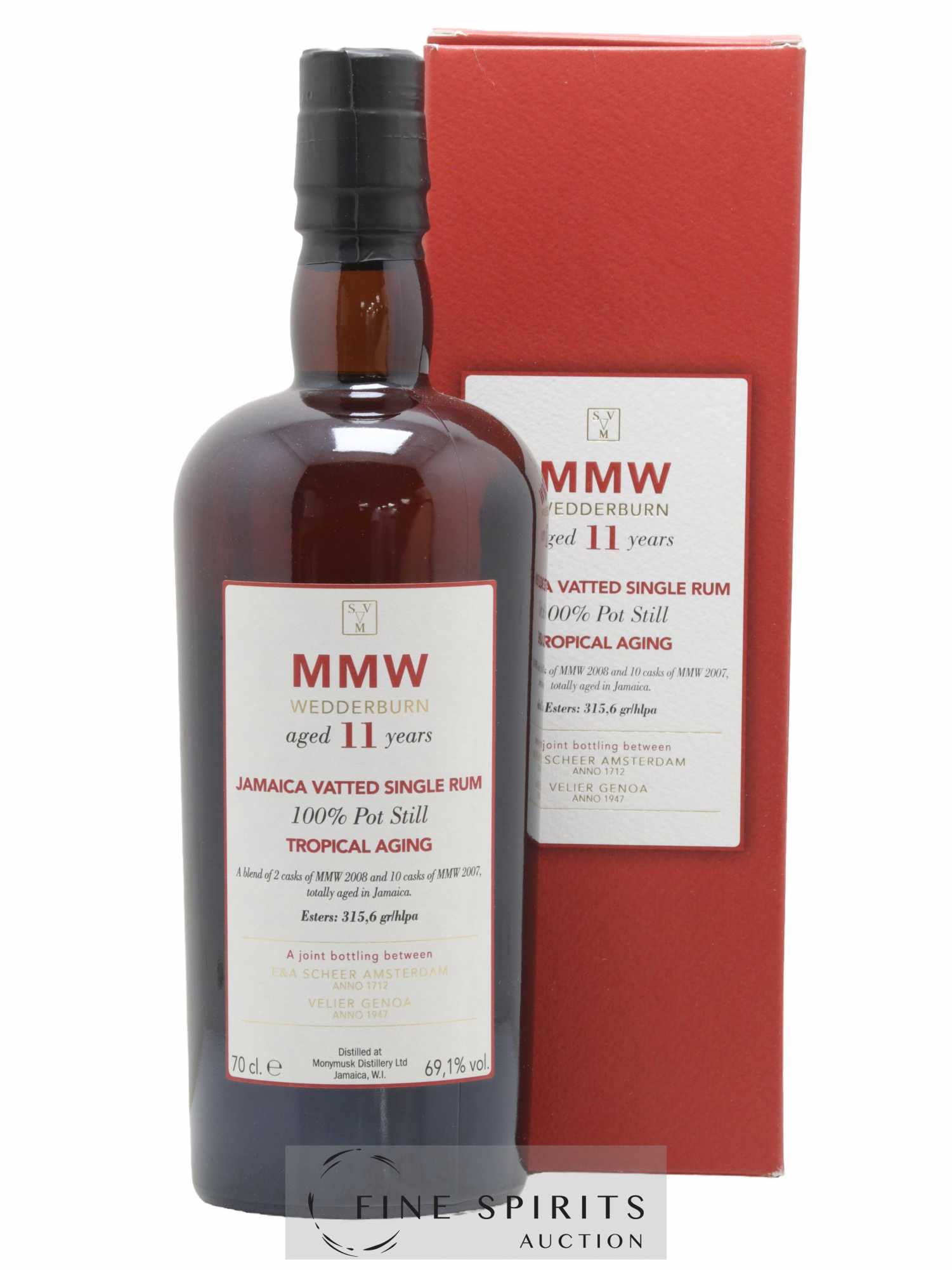 MMW Wedderburn 11 years Velier Tropical Aging E&A Scheer Joint bottling