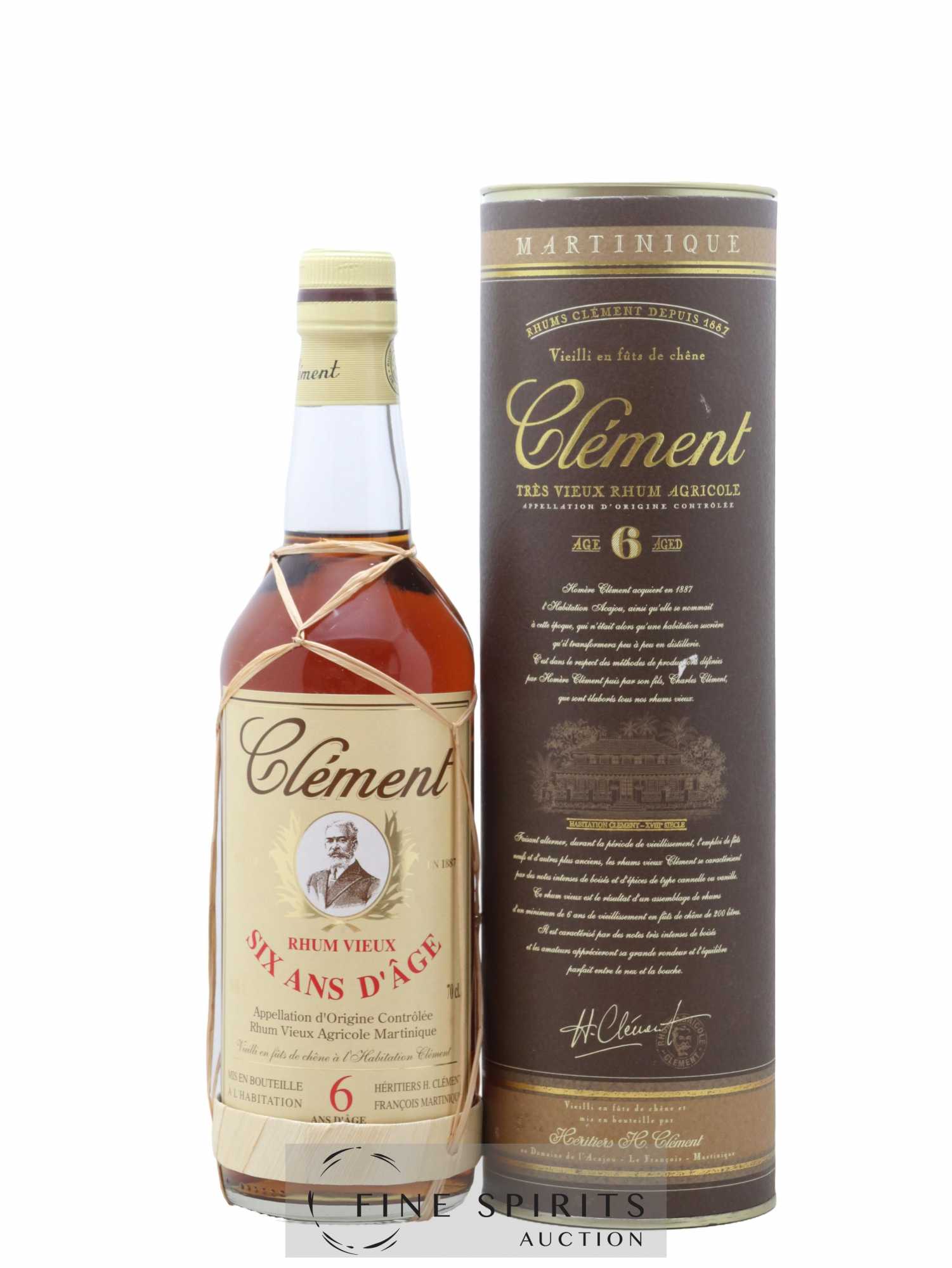 Clément 6 years Of. Vieilli en fûts de Chêne