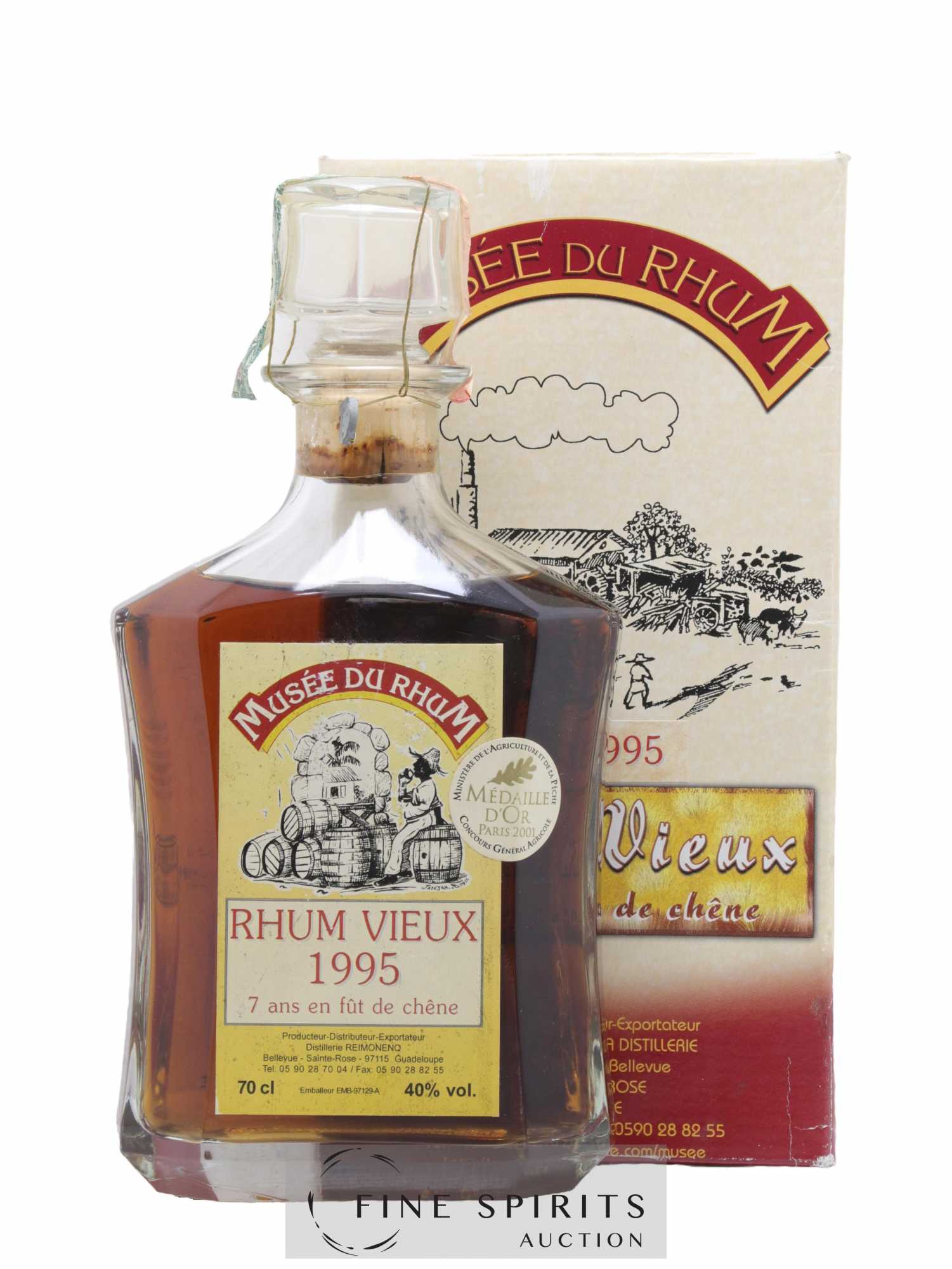 Reimonenq 7 years 1995 Of. Musée du Rhum