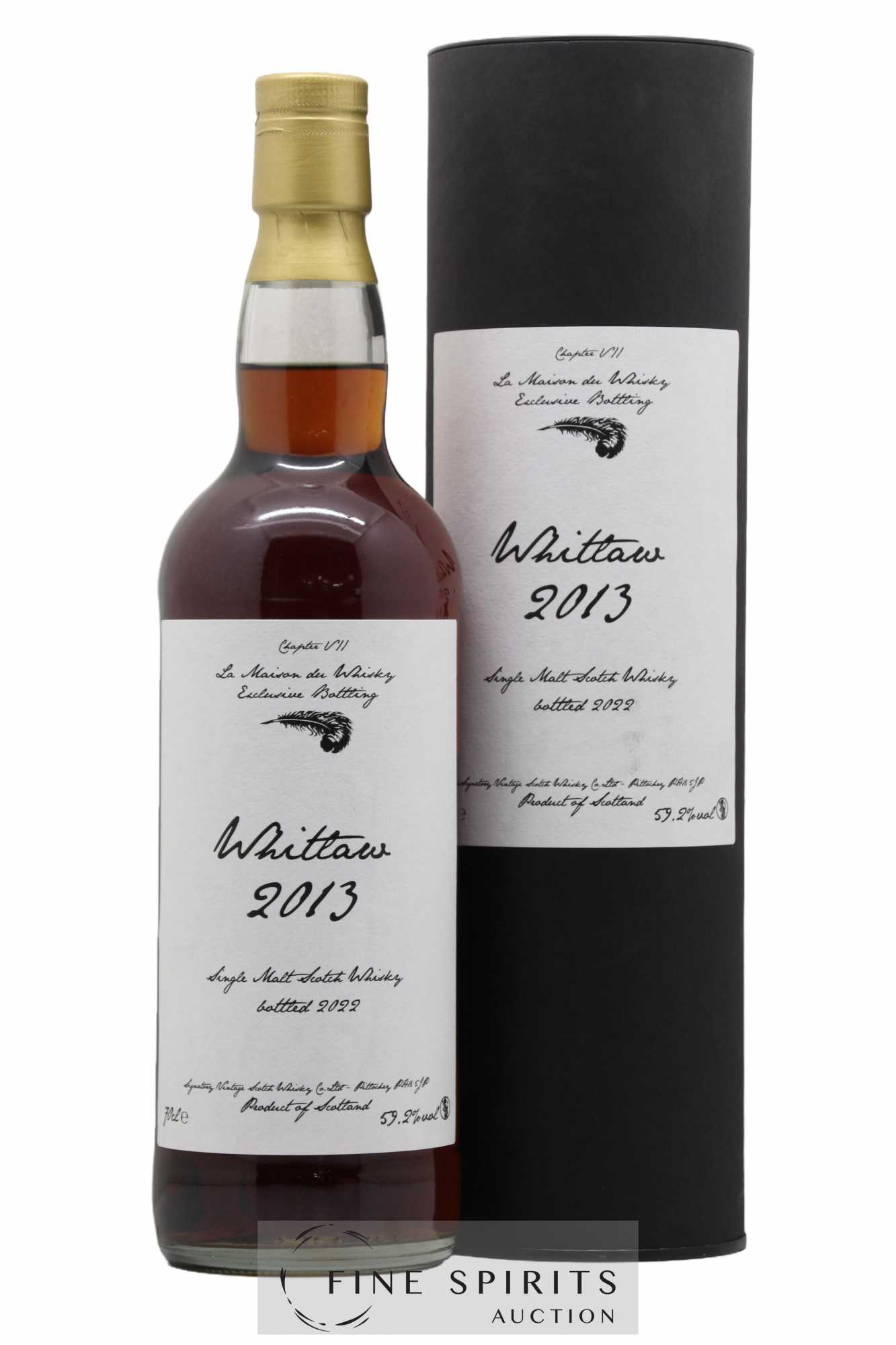 Whitlaw 2013 Signatory Vintage Cask n°124 - One of 684 - bottled 2022 LMDW