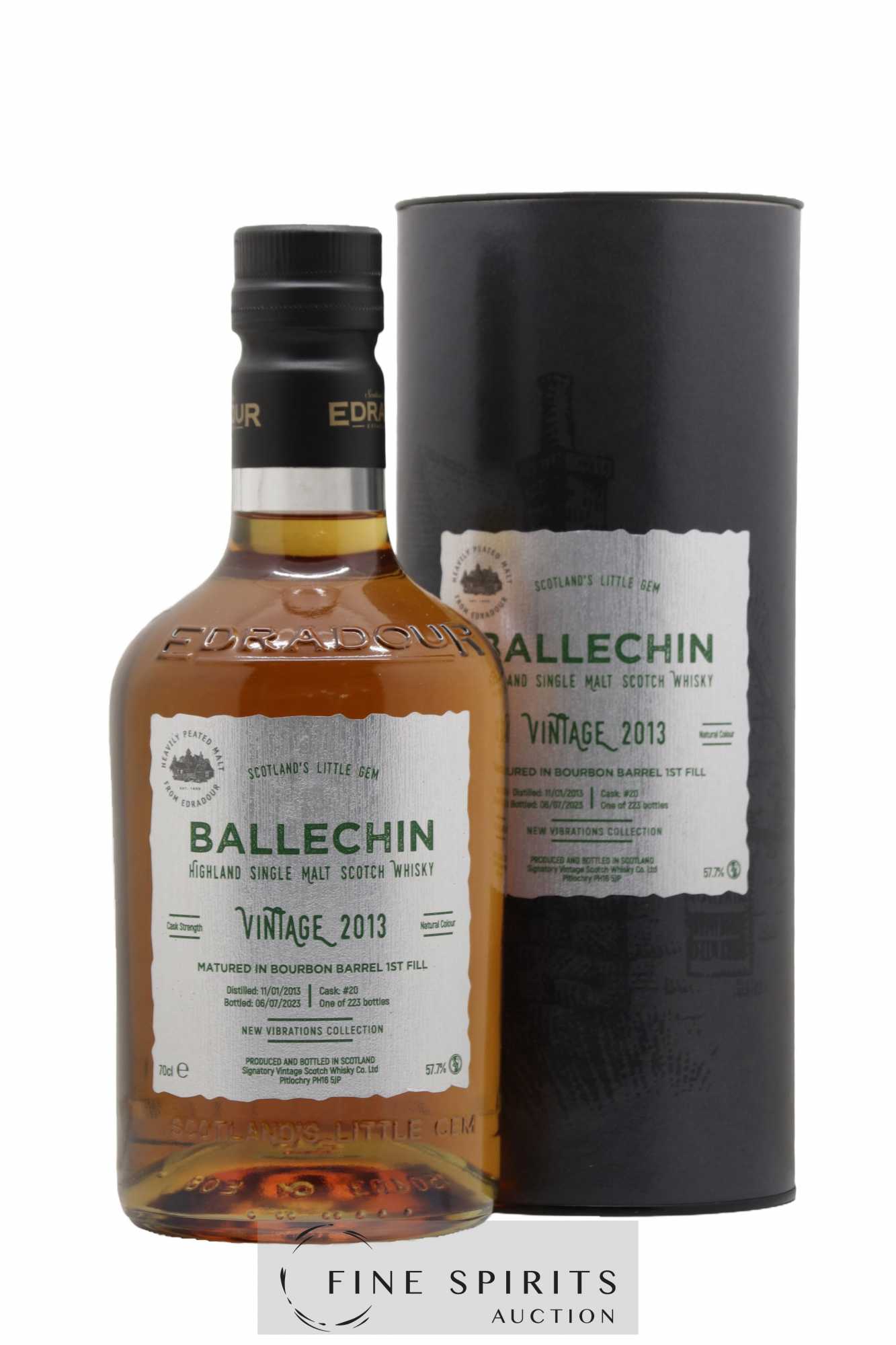 Ballechin 2013 Of. New Vibrations Cask n°20 - One of 223 - bottled 2023
