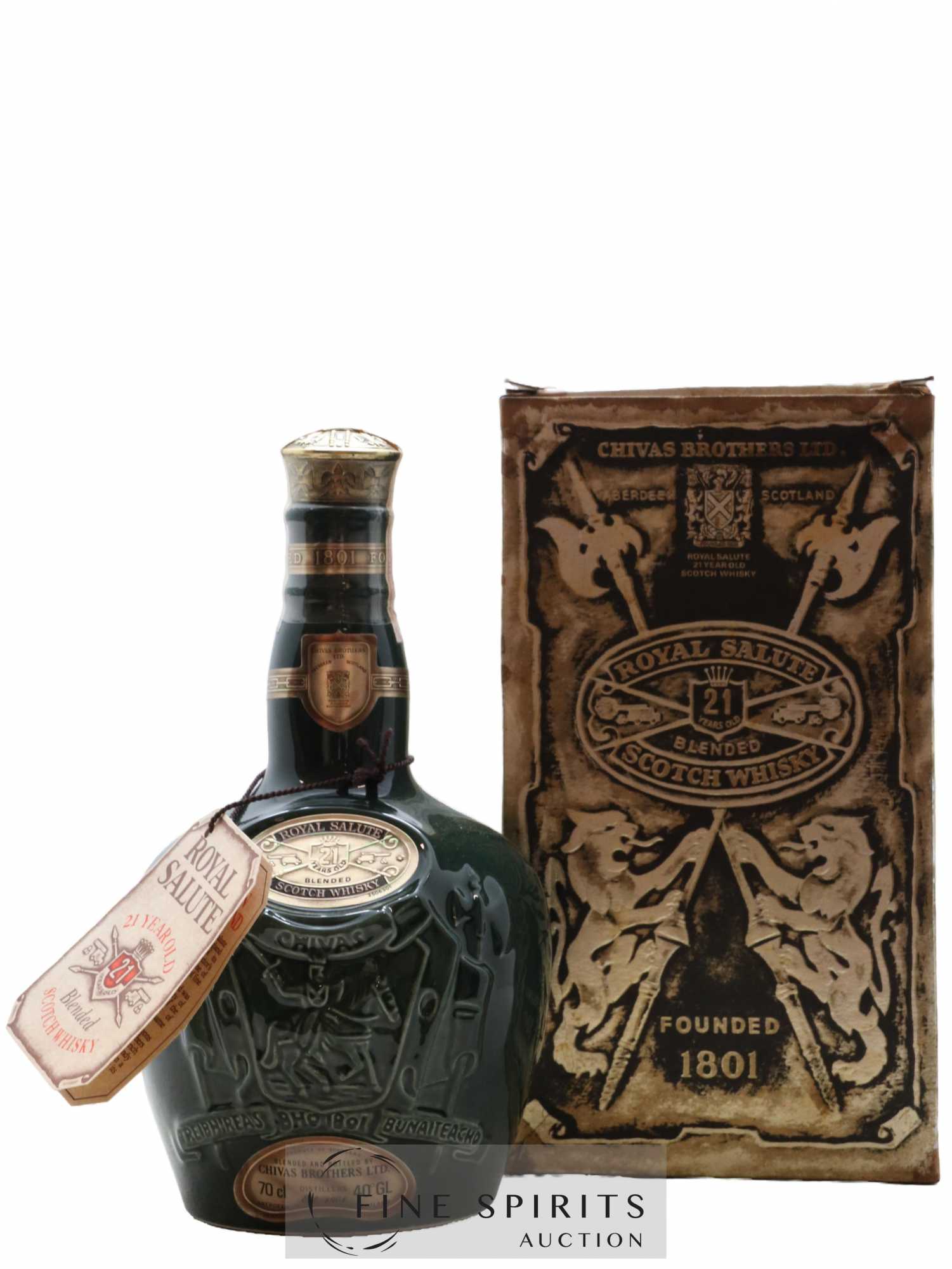 Chivas 21 years Of. The Emerald Flagon Royal Salute