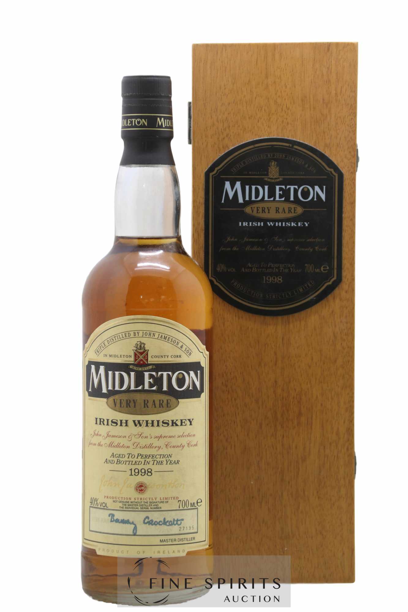 Midleton Of. Very Rare bottled 1998 Strictly Limited