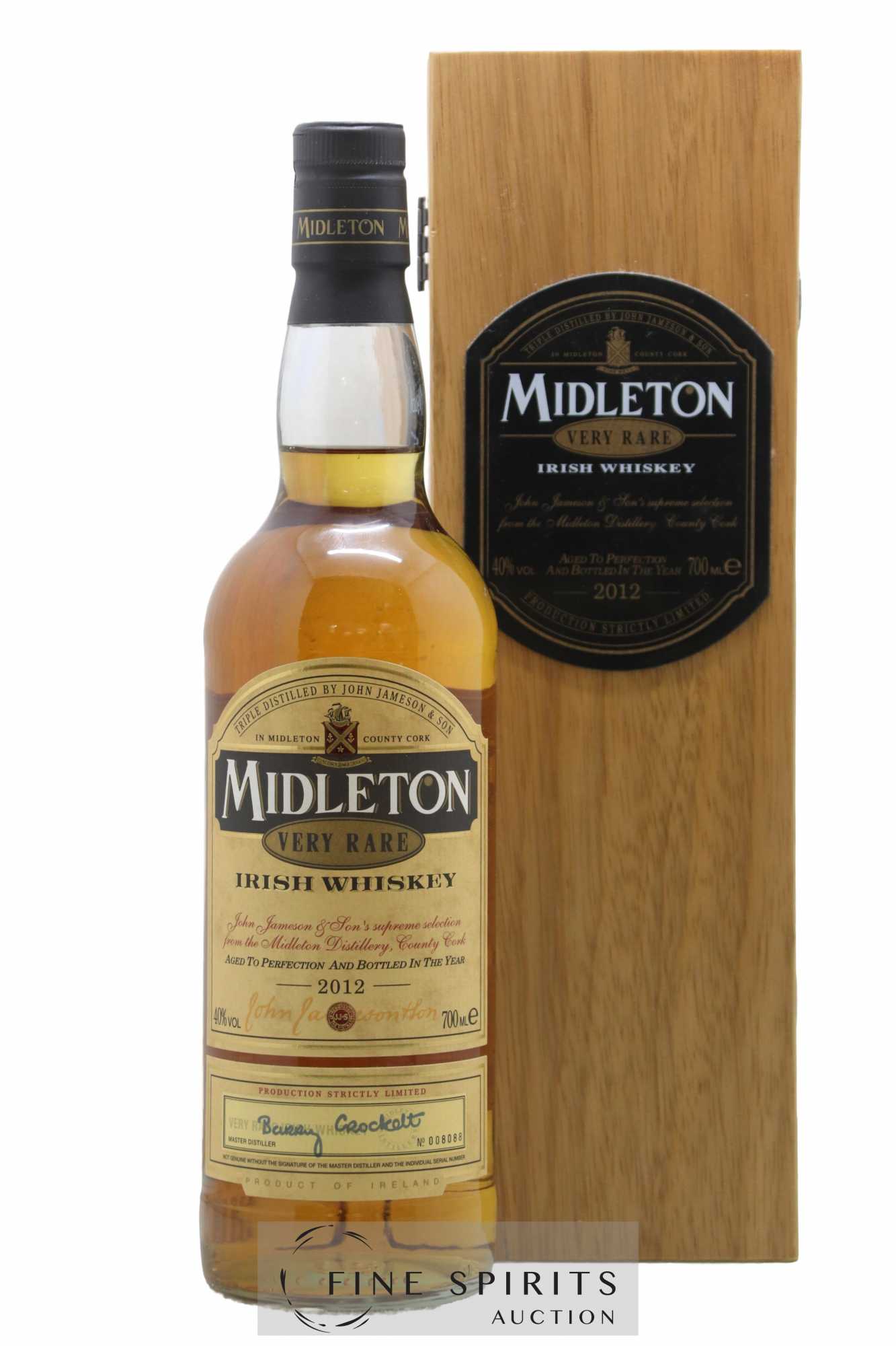 Midleton Of. Very Rare bottled 2012 Strictly Limited
