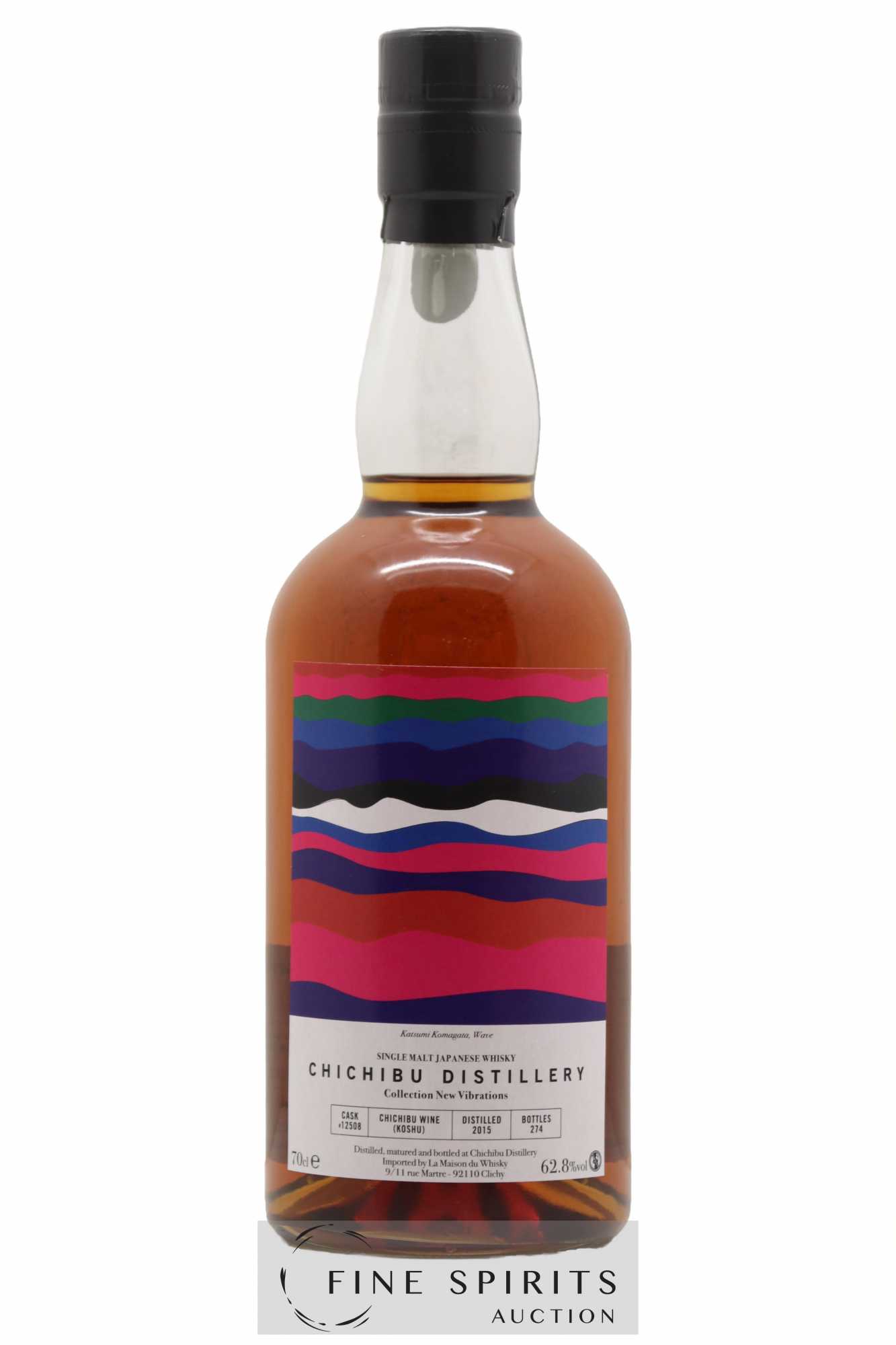 Chichibu 2015 Of. Collection New Vibrations Cask n°12508 - One of 274 LMDW