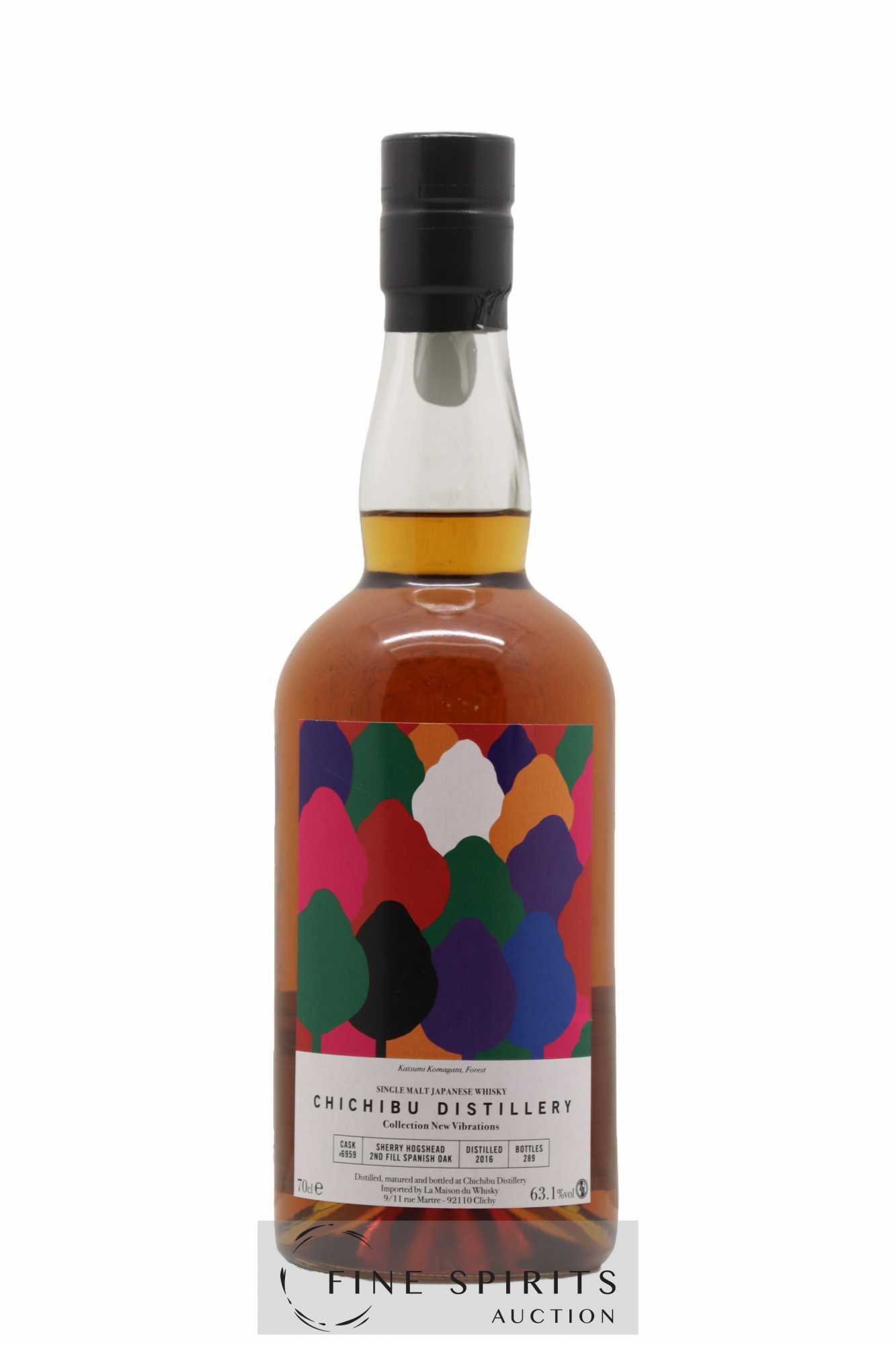 Chichibu 2016 Of. Collection New Vibrations Cask n°6959 - One of 289 LMDW