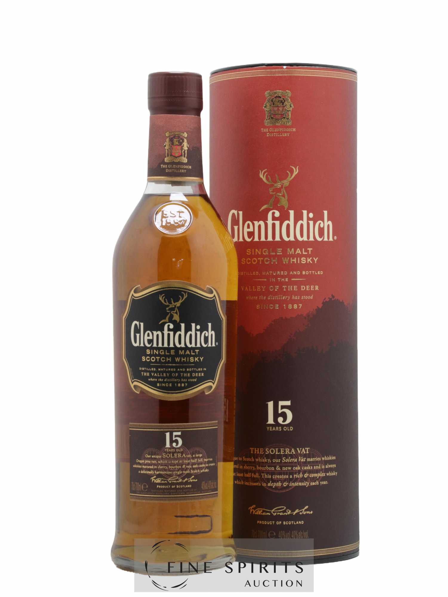 Glenfiddich 15 years Of. The Solera VAT