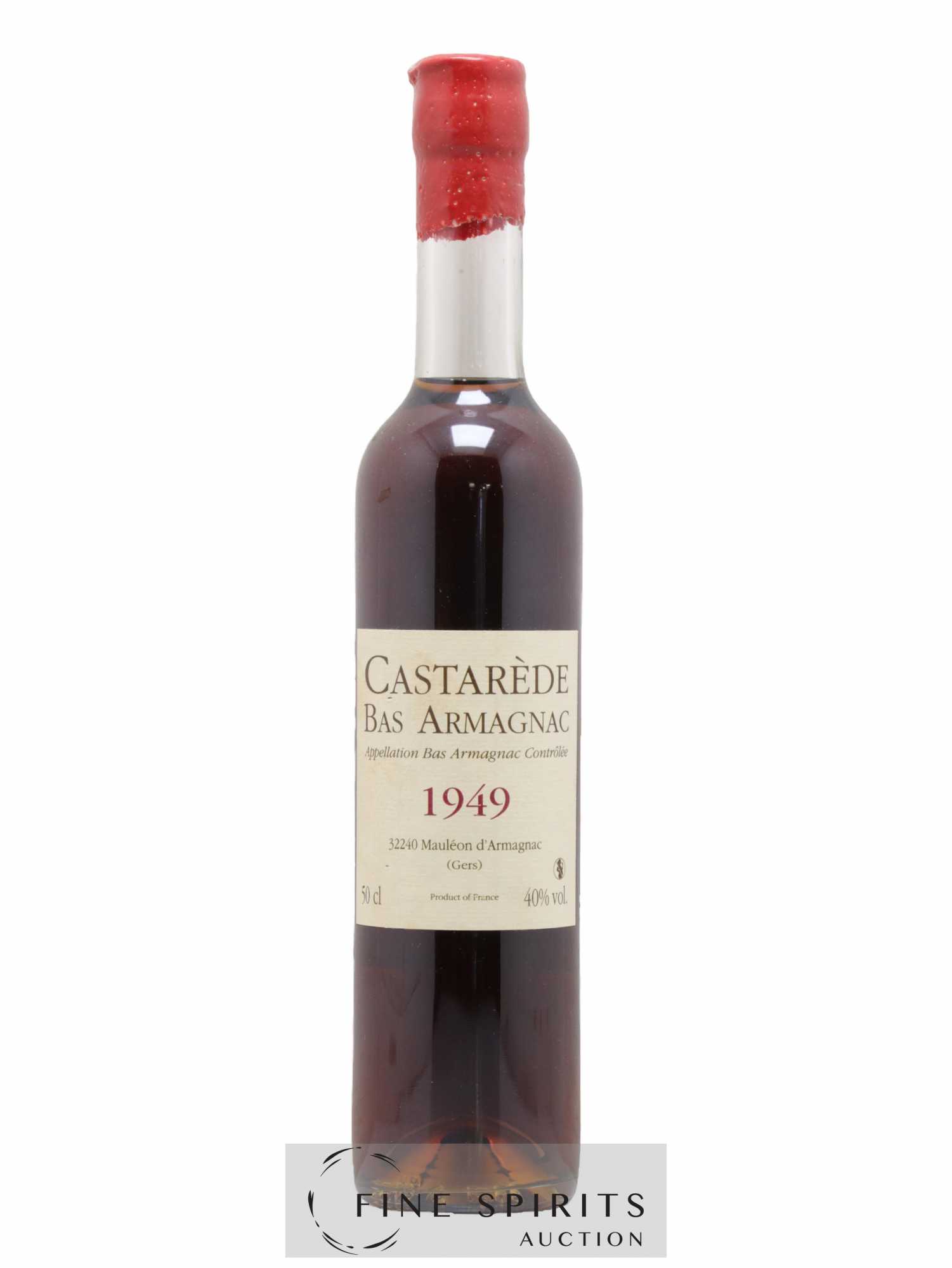 Castarède 1949 Of. bottled 2009 (50cl.)