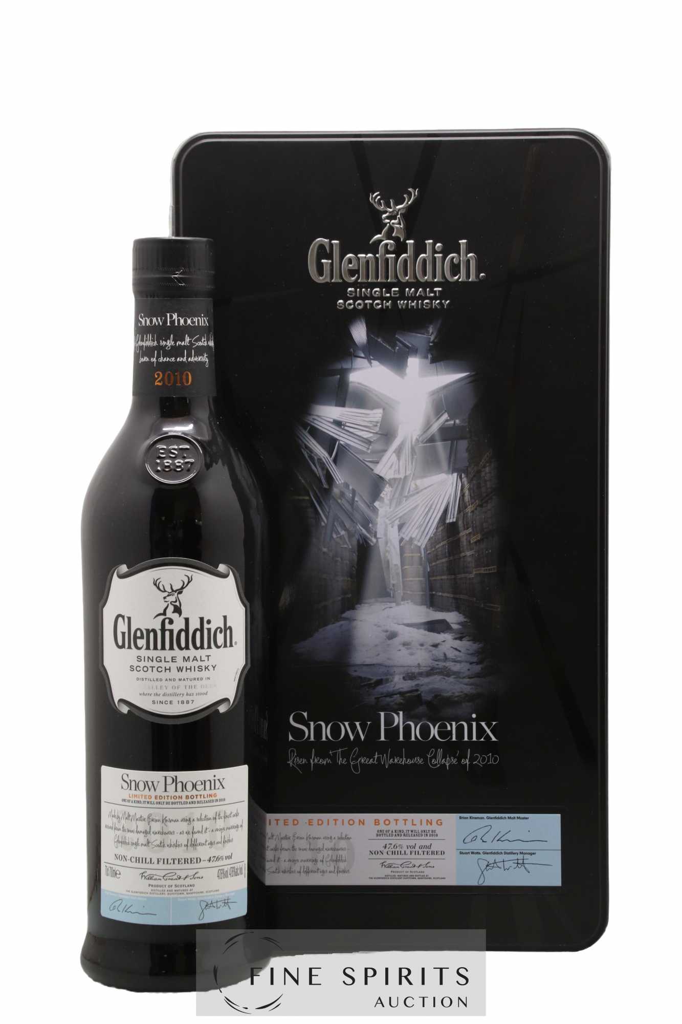 Glenfiddich Of. Snow Phoenix 2010 Limited Edition