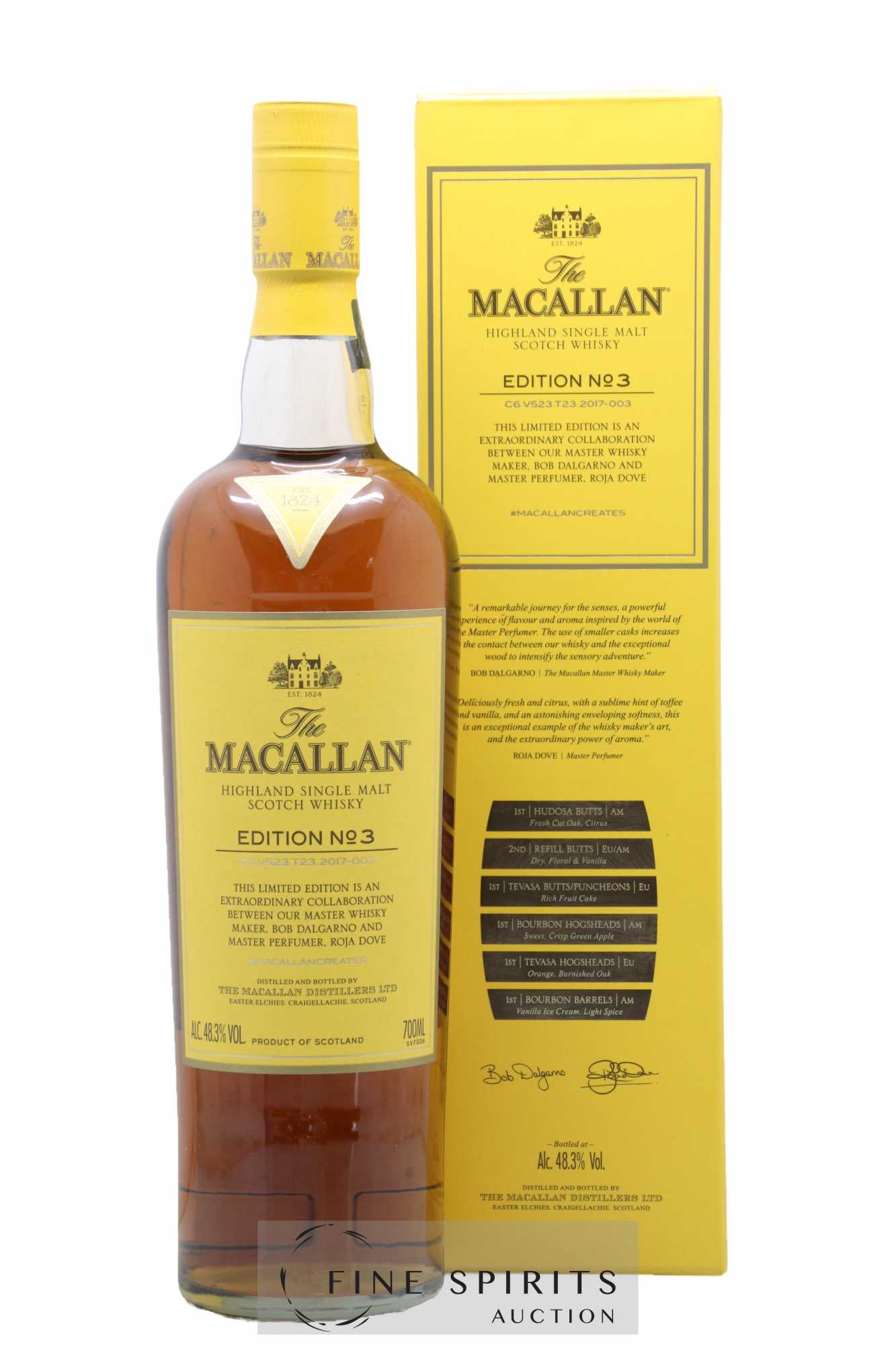 Macallan (The) Of. Edition n°3 C6.V523.T23.2017-003 Limited Edition