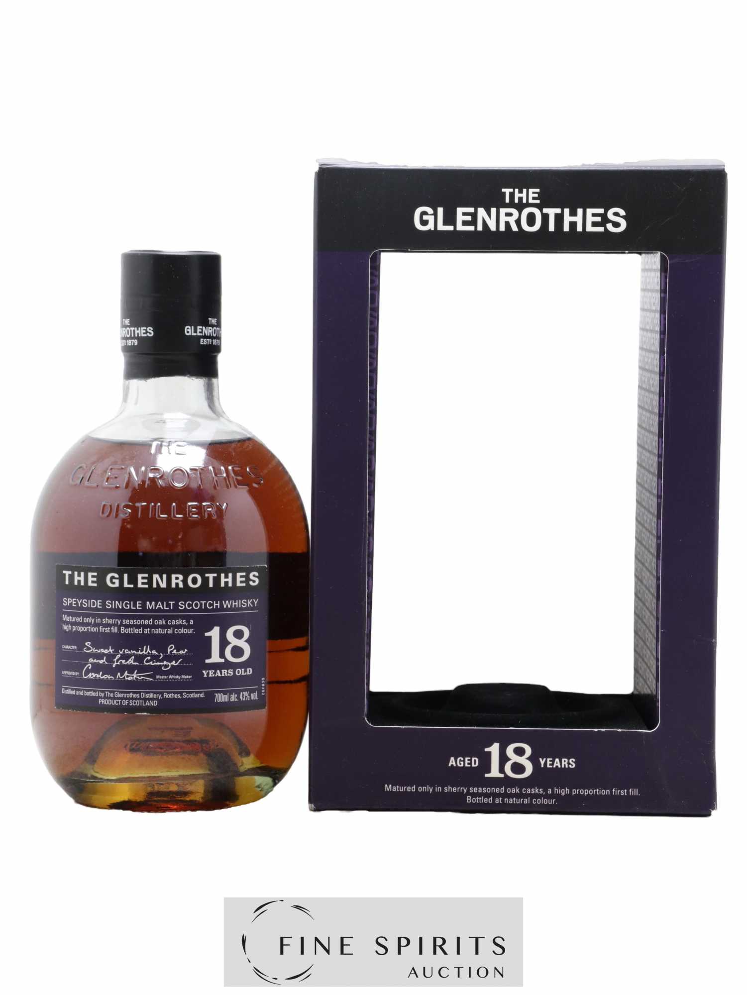 Glenrothes 18 years Of.