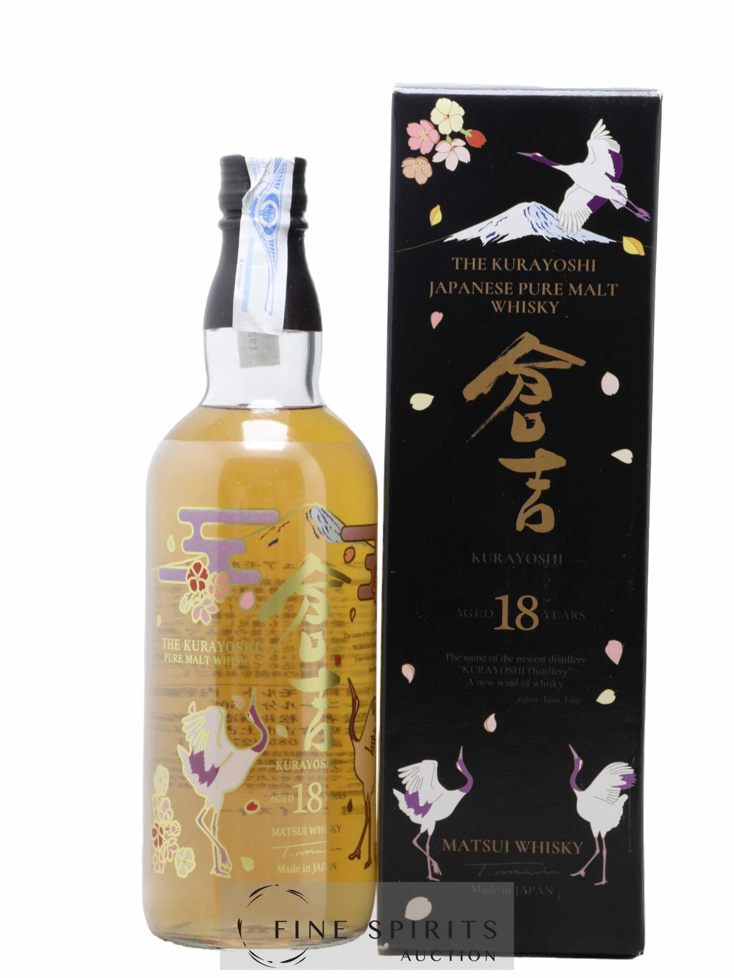 The Kurayoshi 18 years Of. Pure Malt Matsui Whisky