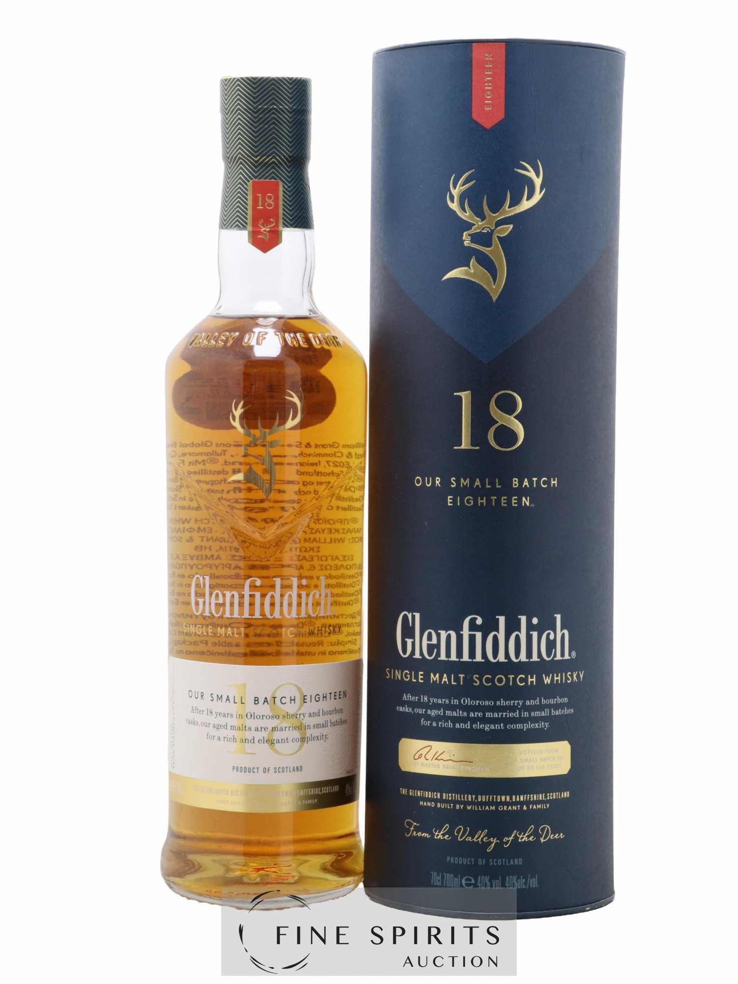 Glenfiddich 18 years Of. Small Batch