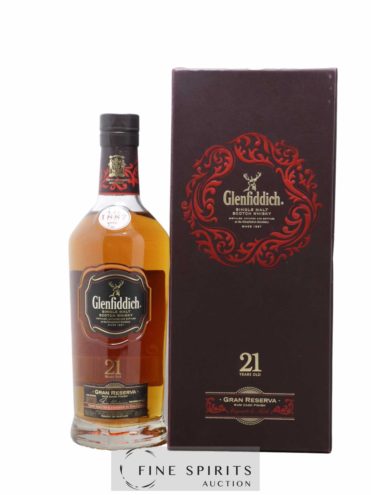 Glenfiddich 21 years Of. Rum Cask Finish - Cask n°31 Gran Reserva
