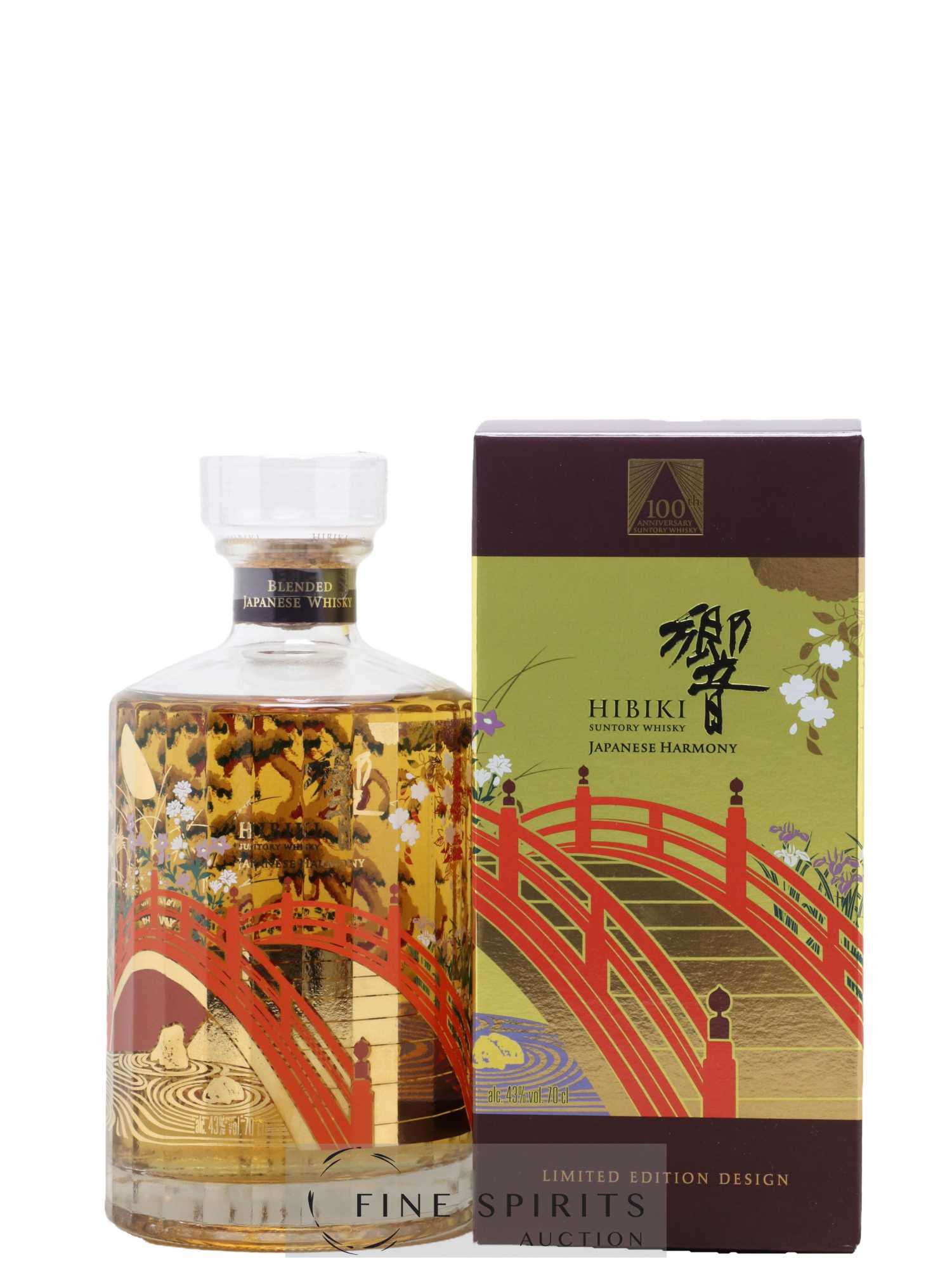 Hibiki Of. Japanese Harmony 100th Anniversary Edition Limited Edition Design