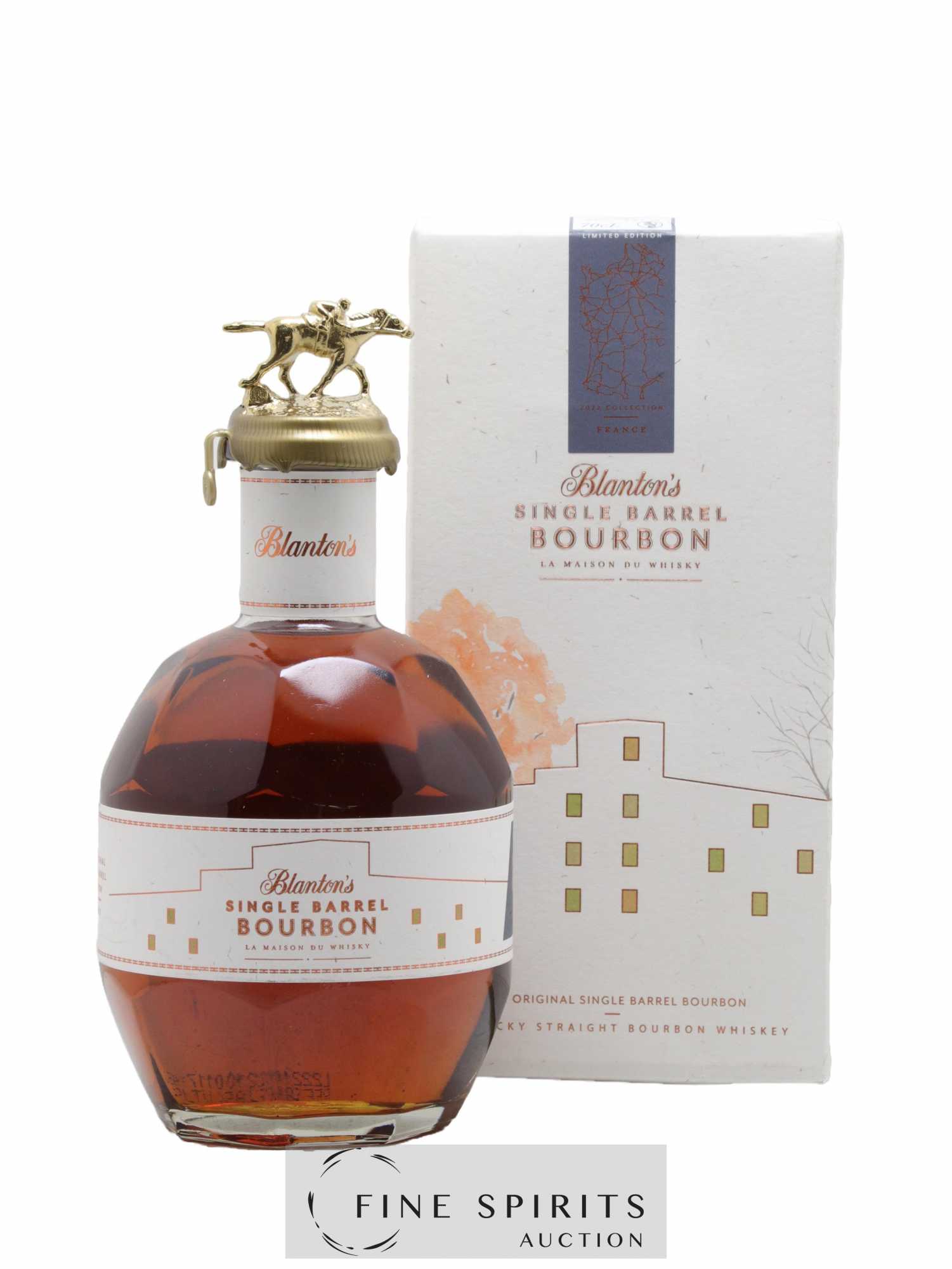 Blanton's Of. 2022 Collection Warehouse H - Barrel n°22 - dumped 2022 LMDW Limited Edition