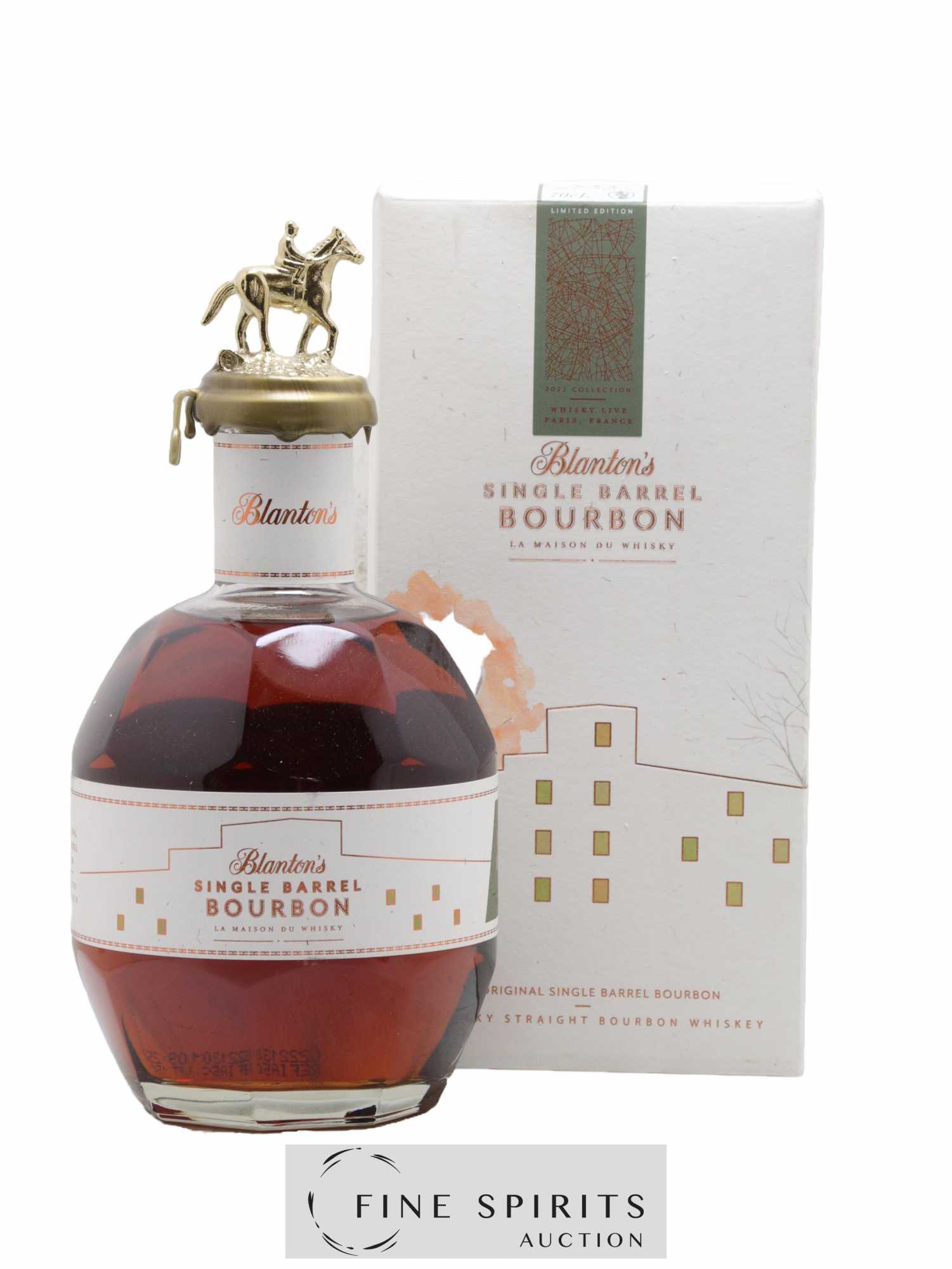 Blanton's Of. Warehouse H - Single Barrel n°1 - bottled 2022 LMDW Limited Edition
