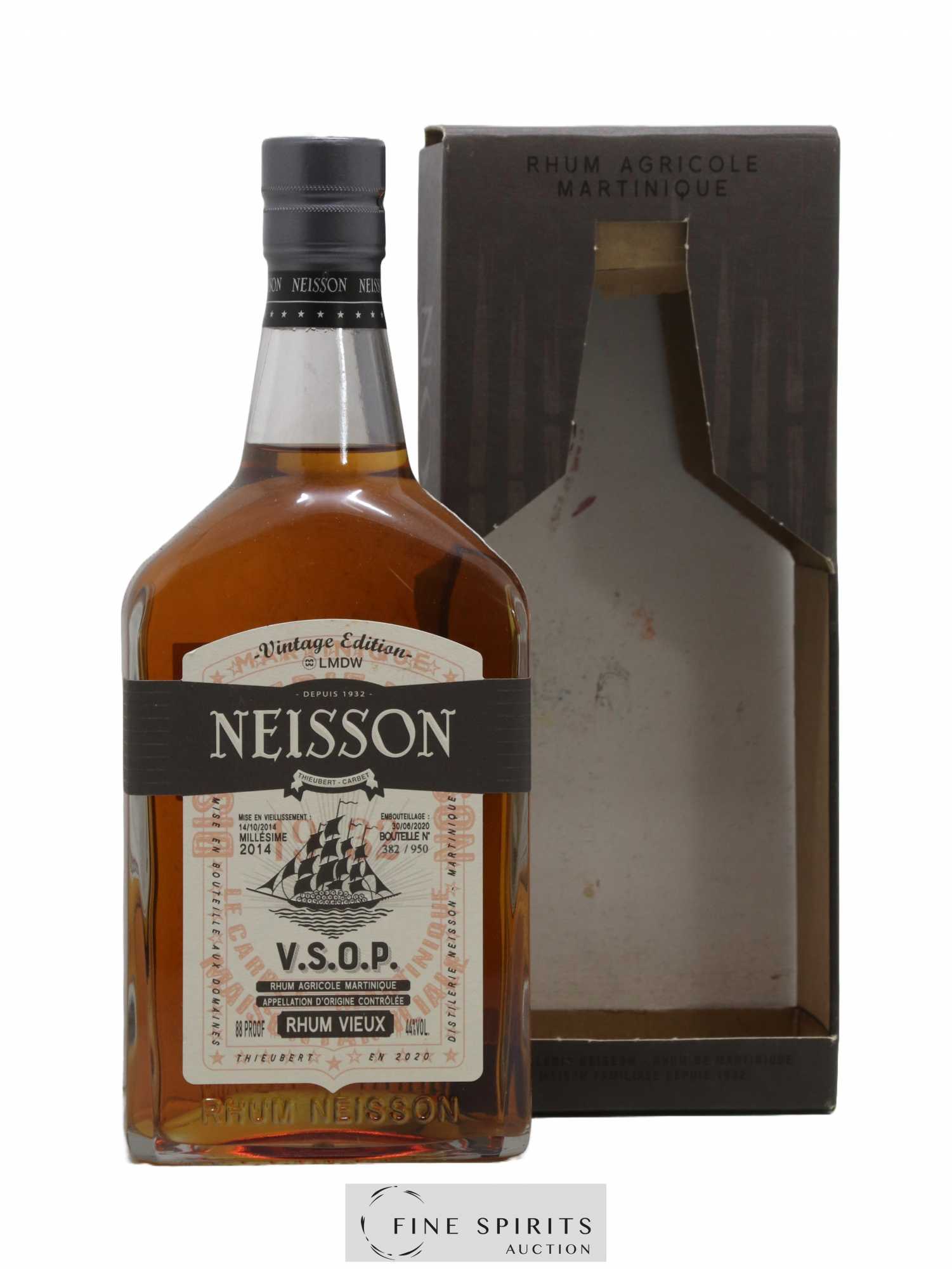 Neisson 2014 Of. V.S.O.P. One of 950 - bottled 2020 LMDW Vintage Edition