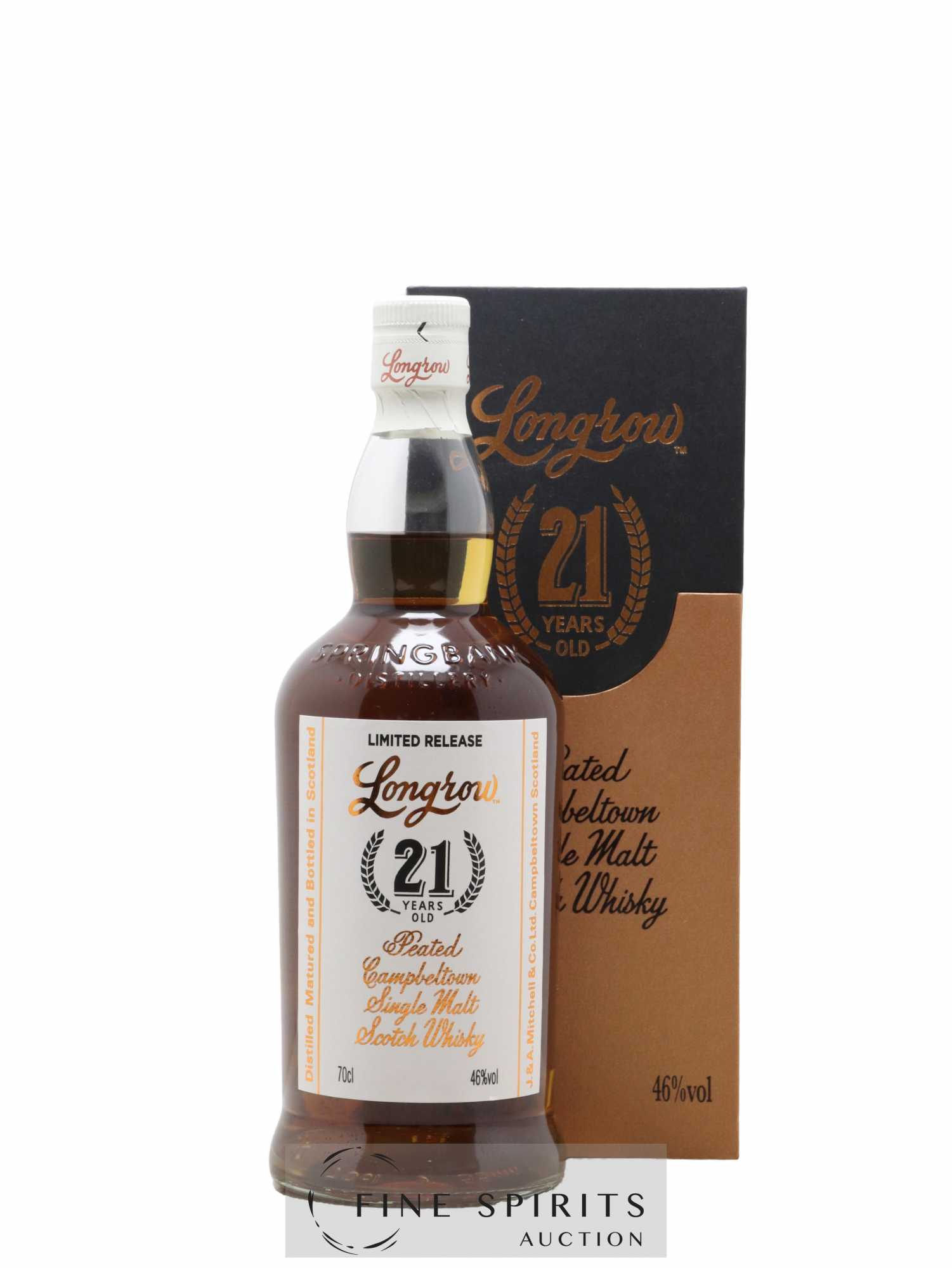 Longrow 21 years Of. Peated Limited Release