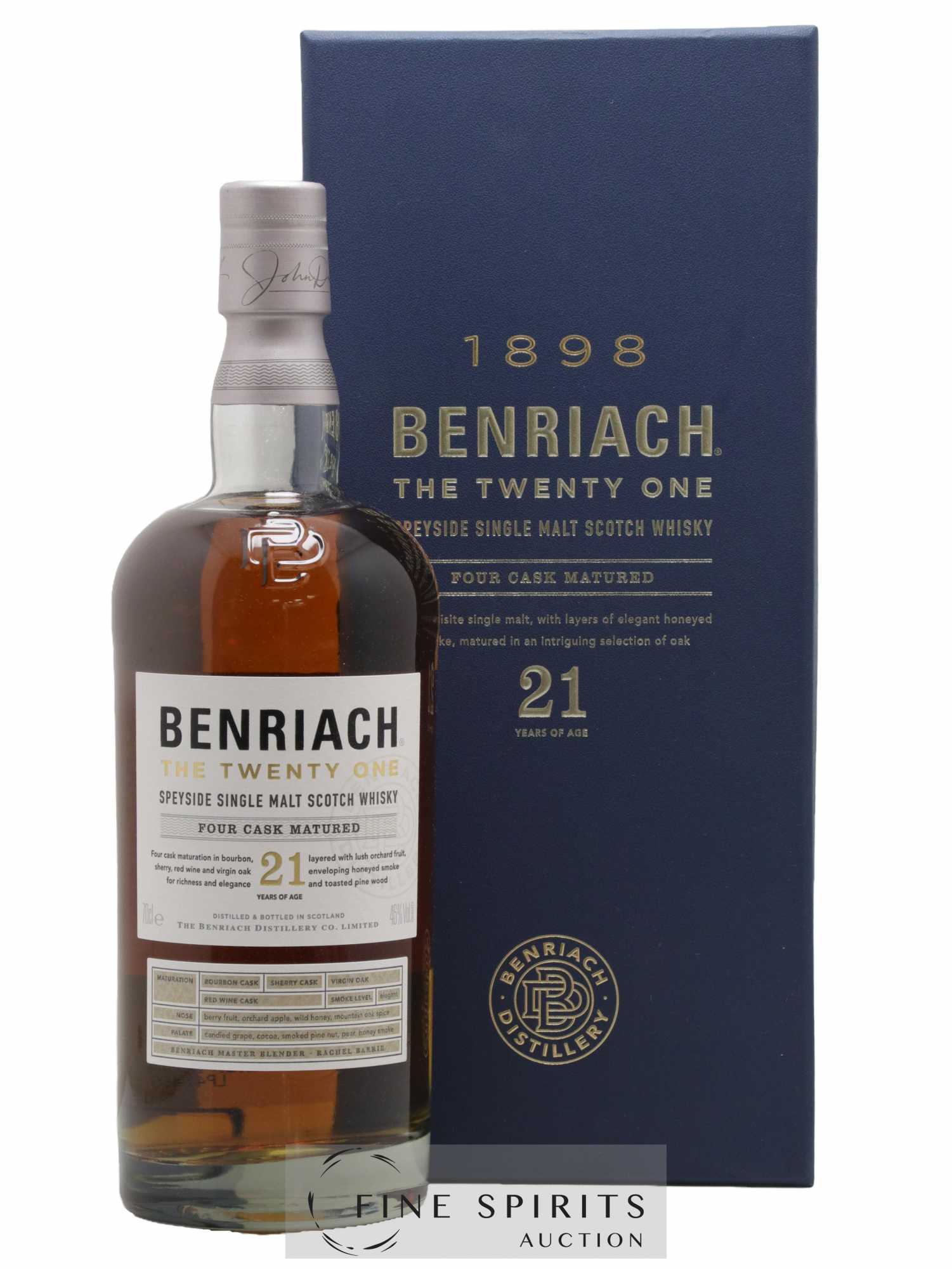 Benriach 21 years Of. Four Cask Matured