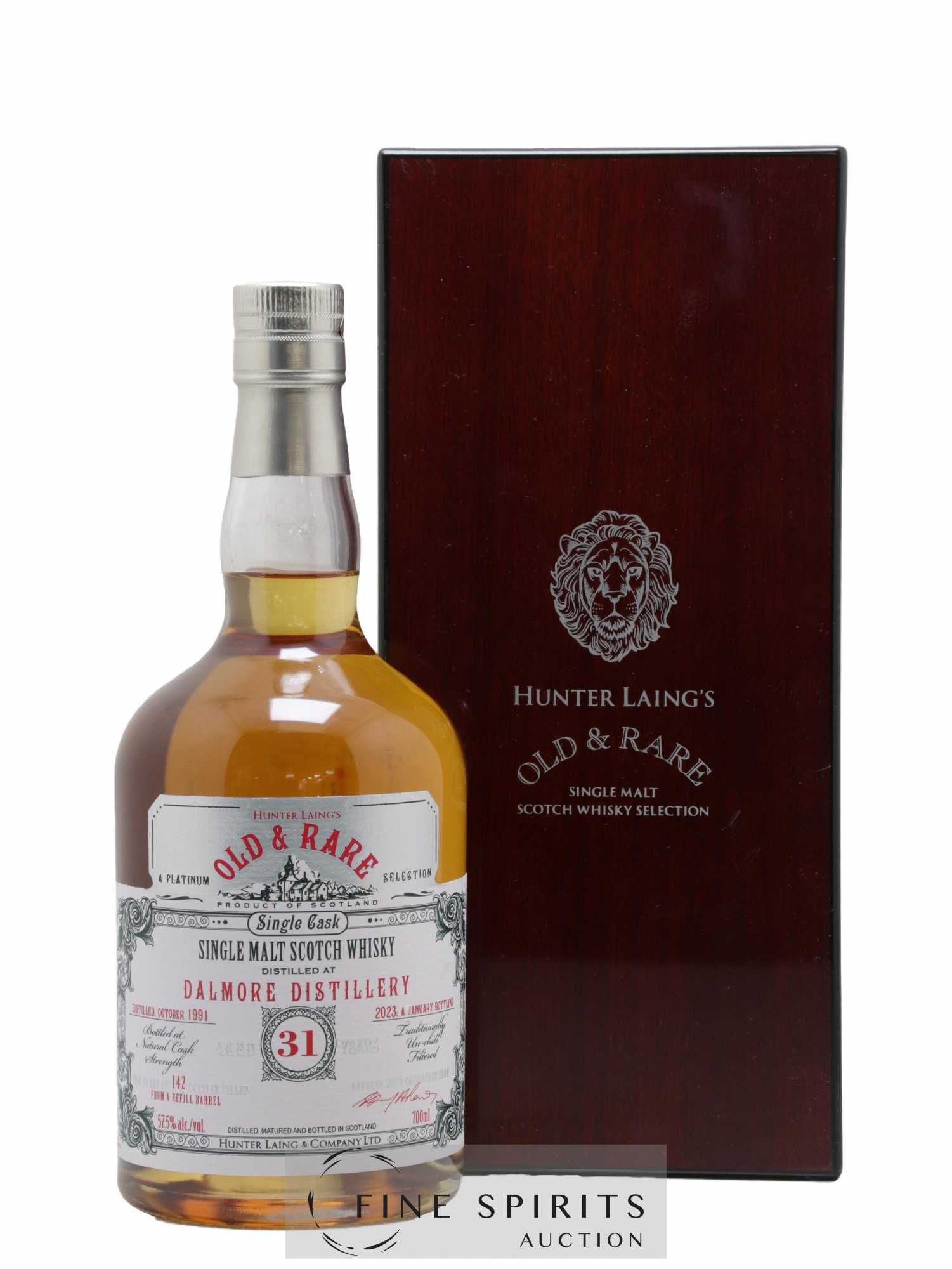 Dalmore 31 years 1991 Hunter Laing One of 142 - bottled 2023 Old & Rare