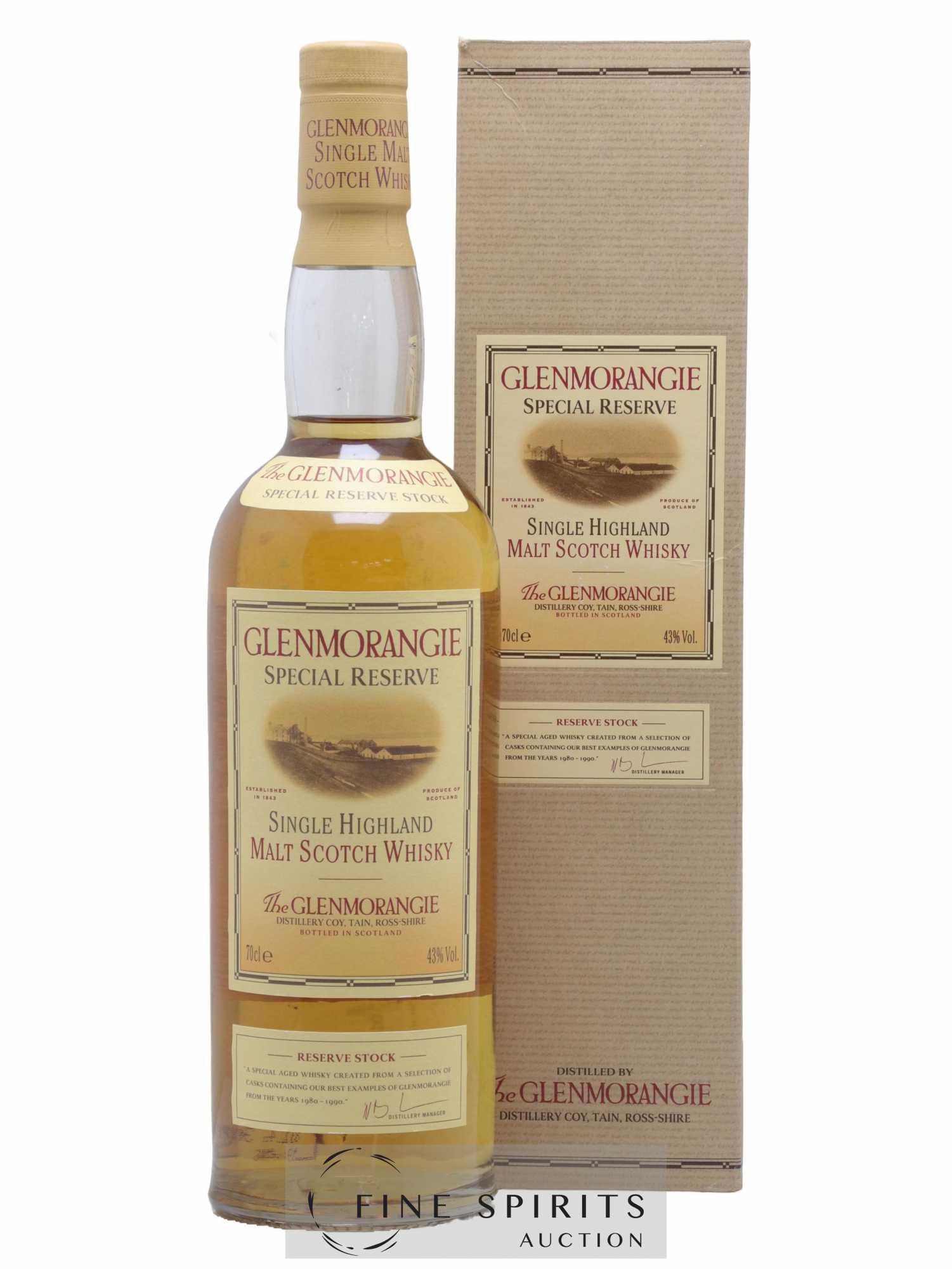 Glenmorangie Of. Special Reserve
