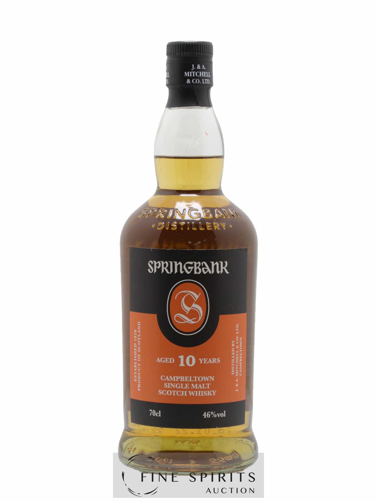 Springbank 10 years Of. Orange Label