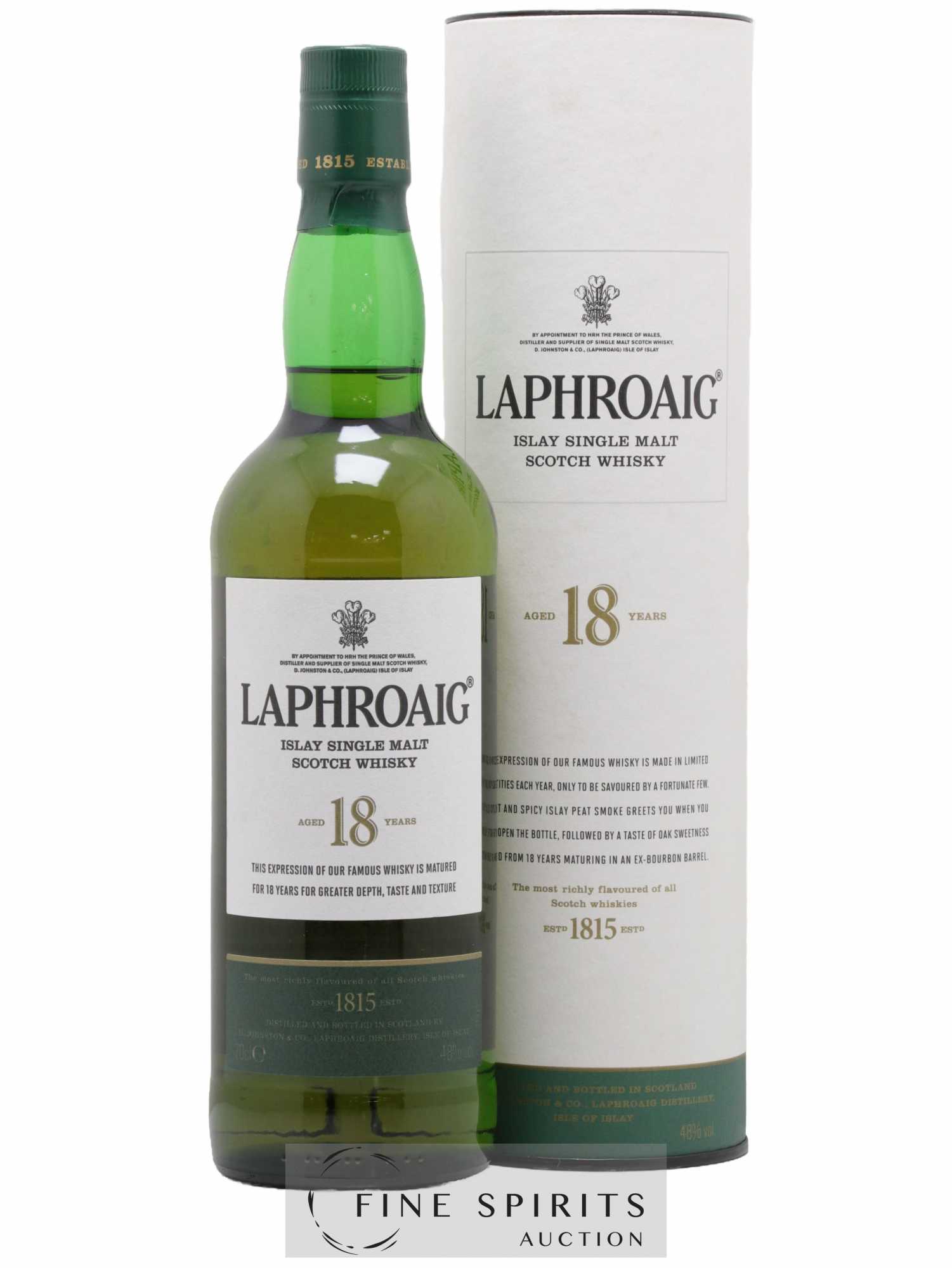 Laphroaig 18 years Of.