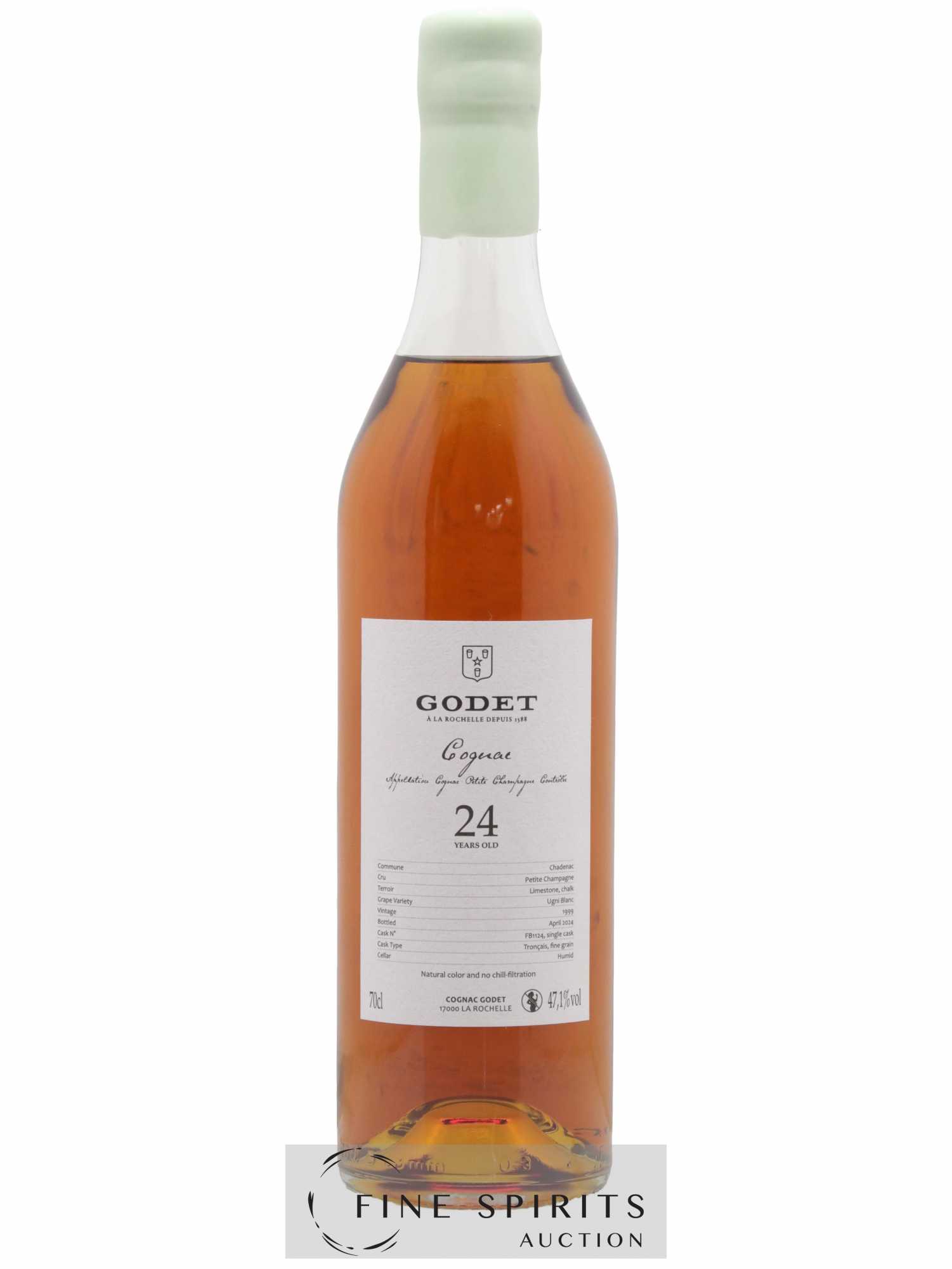 Godet 24 years 1999 Of. Cask n°FB1124 - bottled 2024