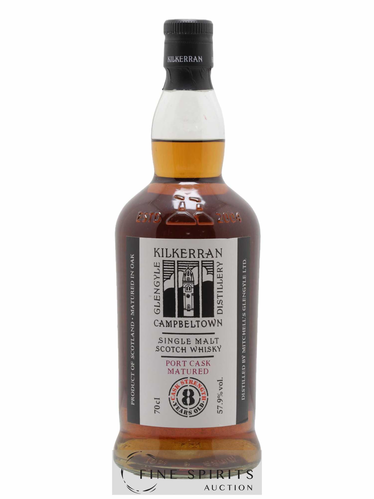 Kilkerran 8 years Of. Port Cask Matured Cask Strength