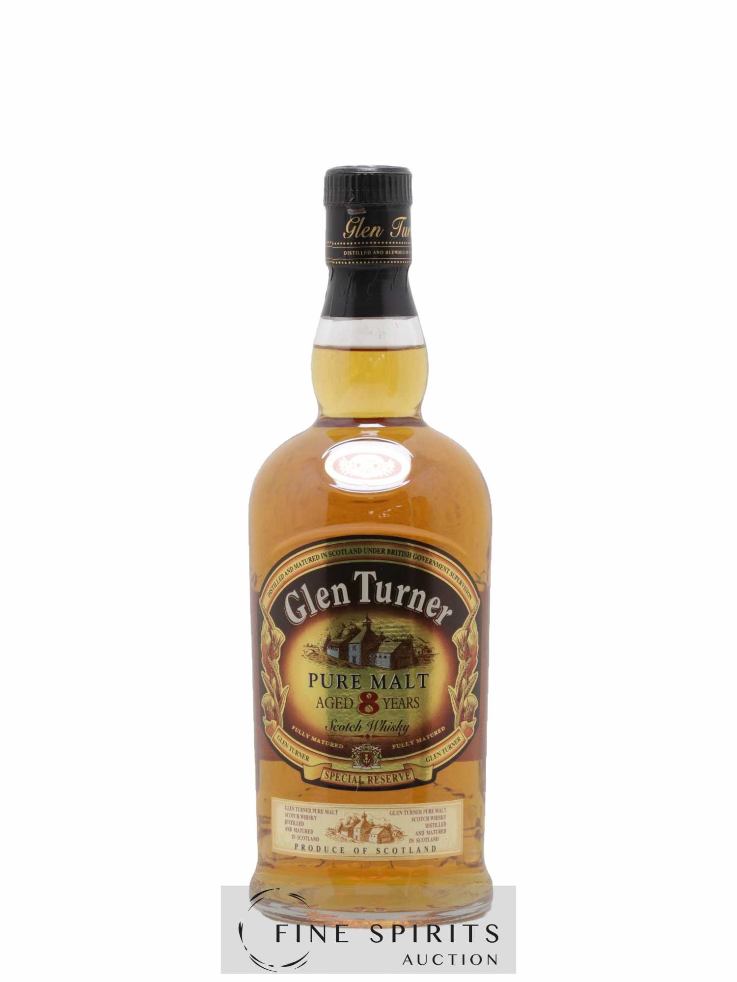 Buy Whisky Glen Turner Pure Malt 8 years (lot: 662)