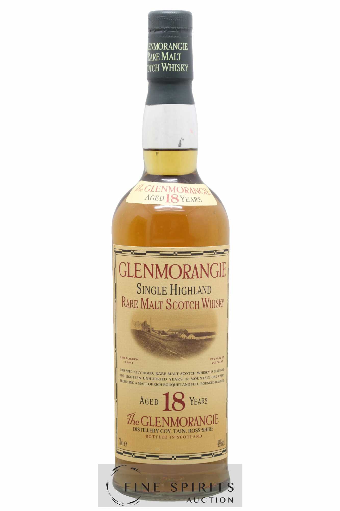 Glenmorangie 18 years Of. Rare Malt