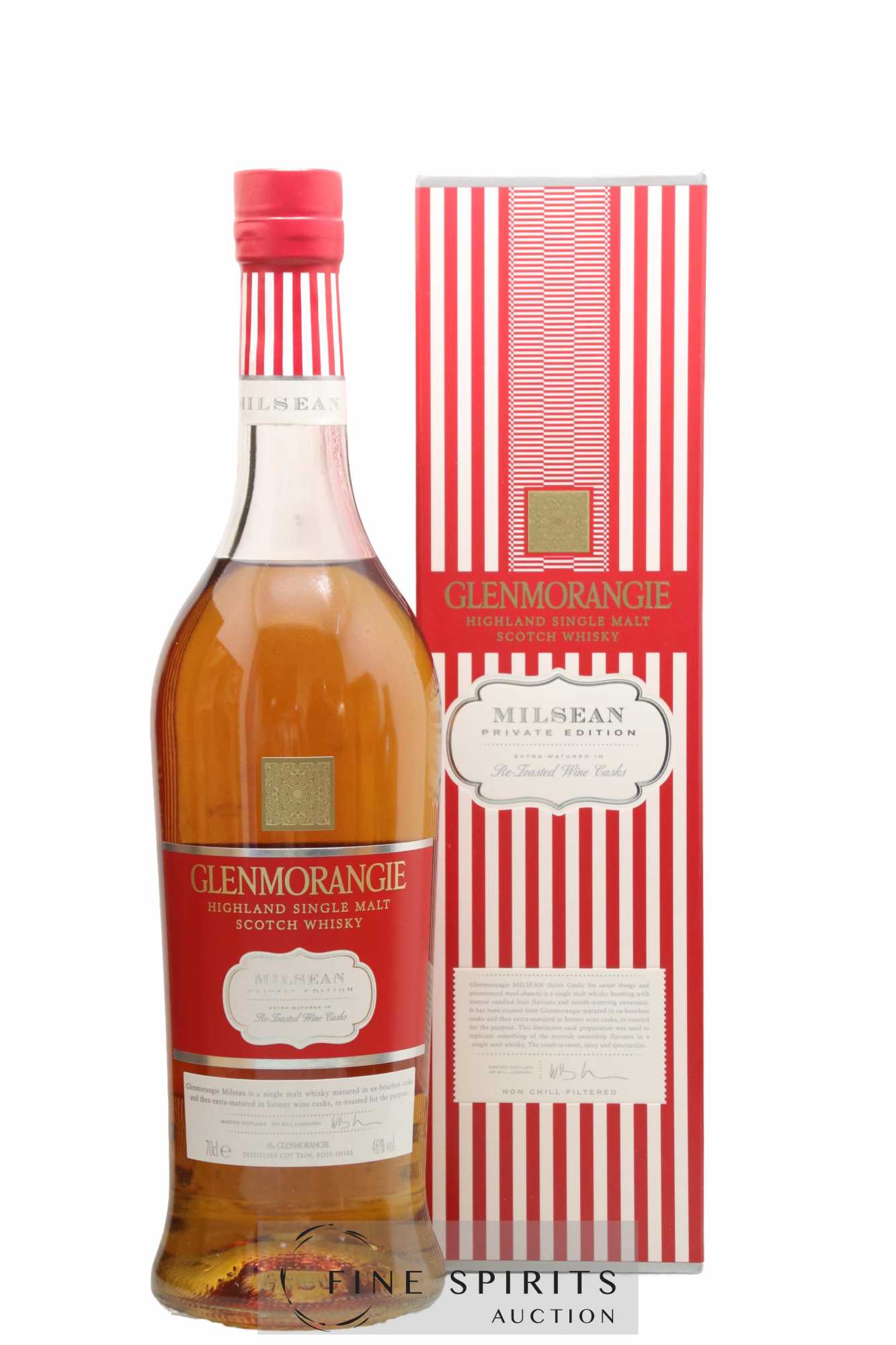Glenmorangie Of. Milsean Re-Toasted Wine Casks - 7th Release Private Edition